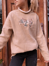 Load image into Gallery viewer, (L) Tan Ski Lodge Fleece Embroidered

