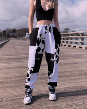 Load image into Gallery viewer, (S/M) Diamond Cow Reworked Joggers
