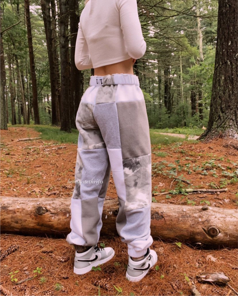 (M-XL) Dark Diamond Starburst Reworked Joggers