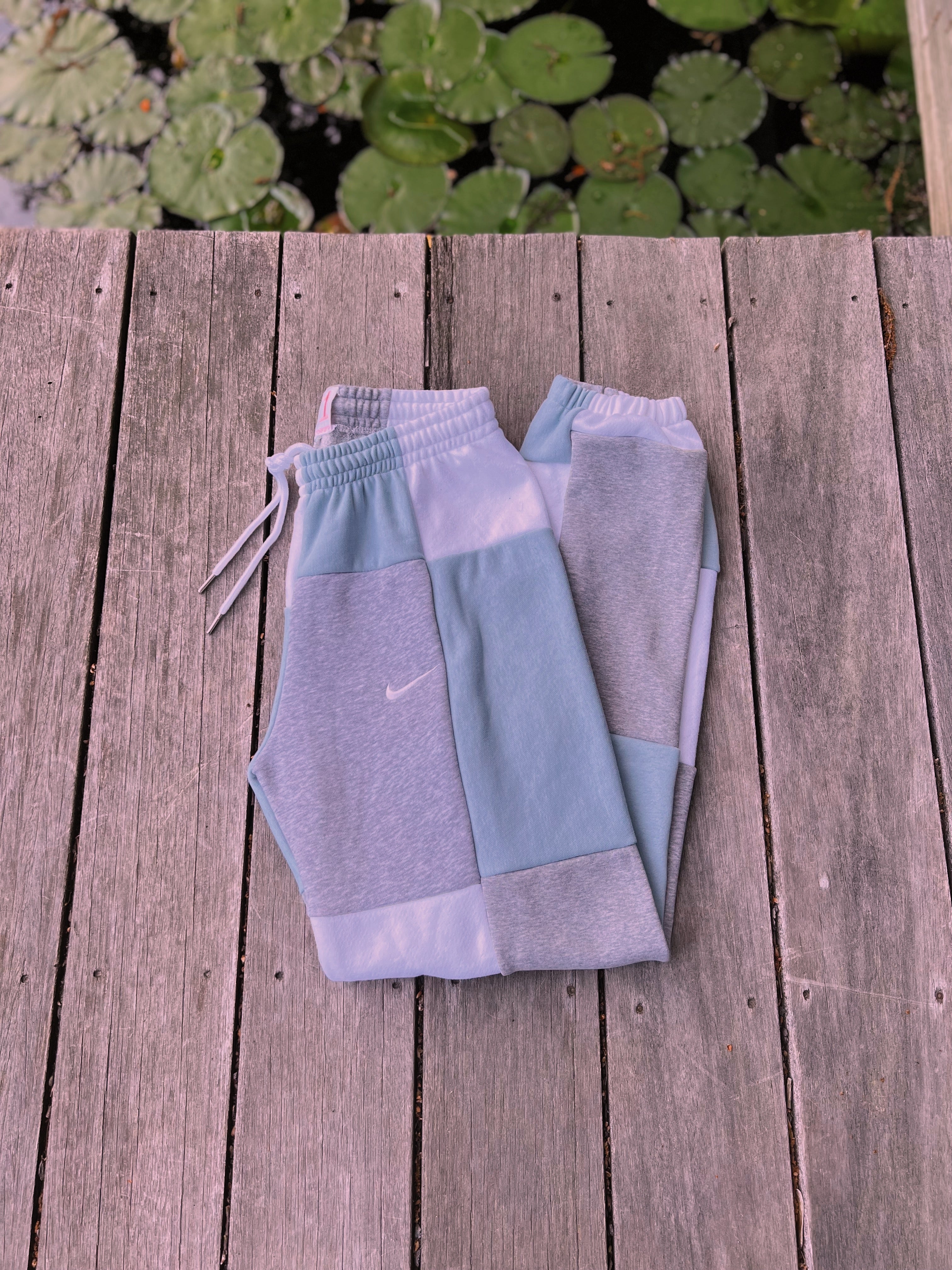 (S/M) Seafoam Reworked Joggers