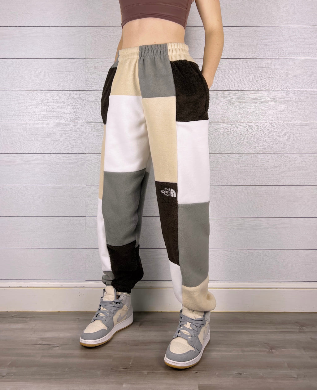 (S/M) Rustic Ash 1/1 Joggers +zipper pockets