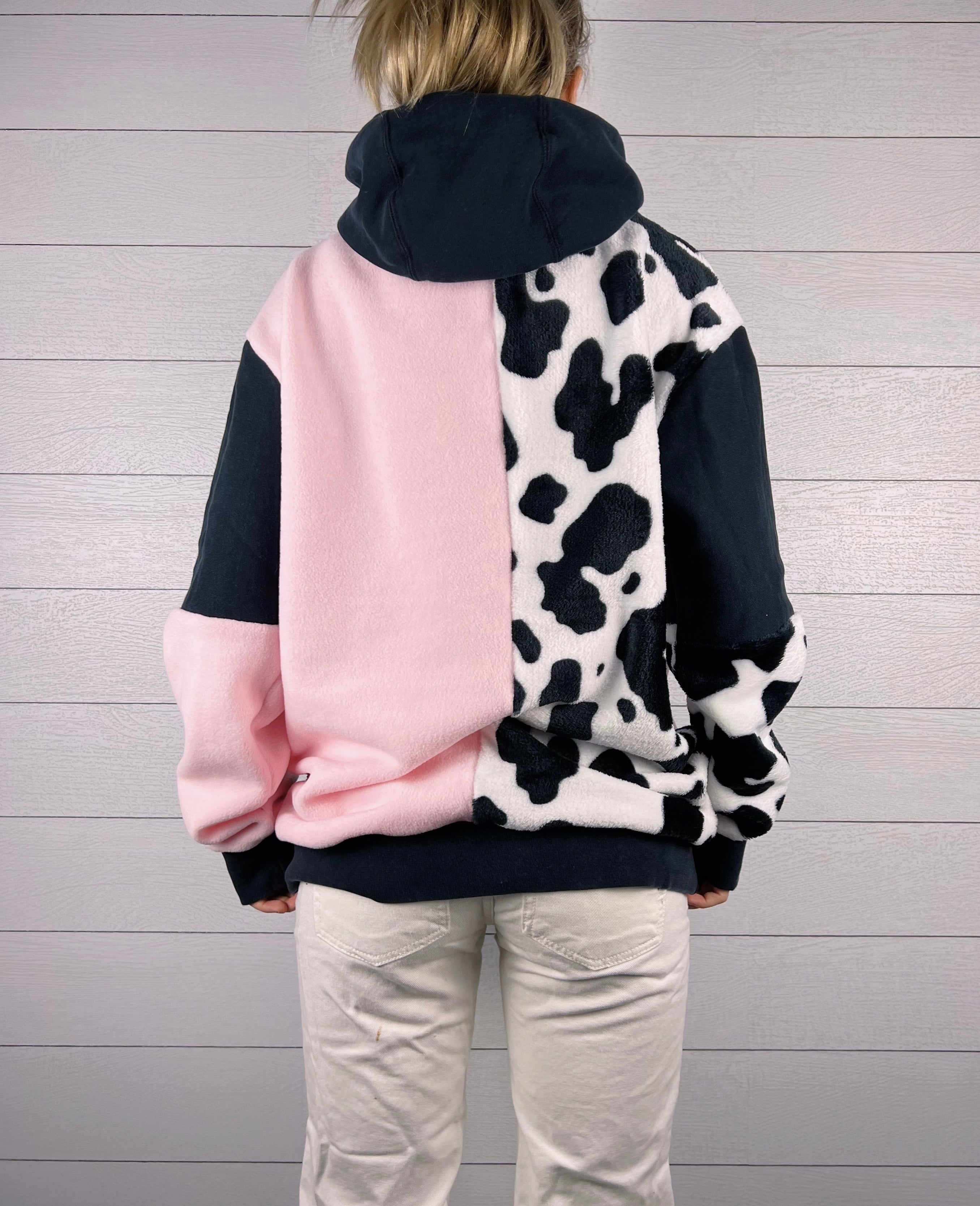 (L) Strawberry Cow 1/1 Hoodie