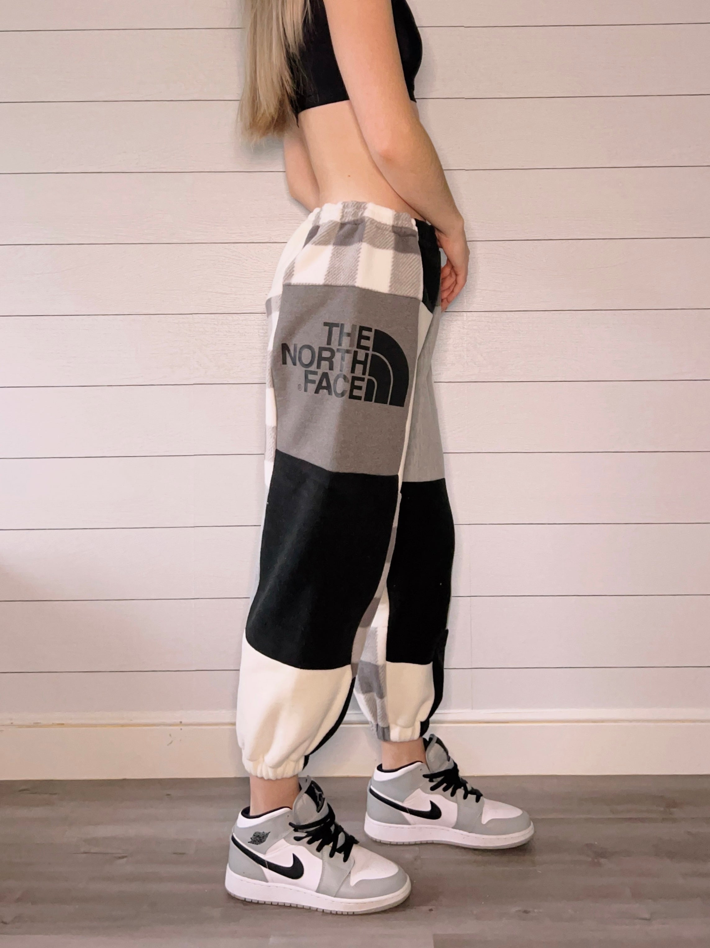 (S/M) Diamond Plaid 1/1 Joggers **short