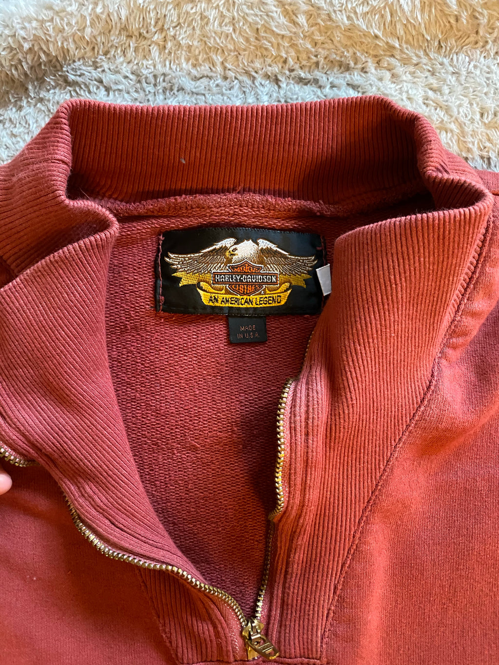 Harley Davidson Quarter Zip