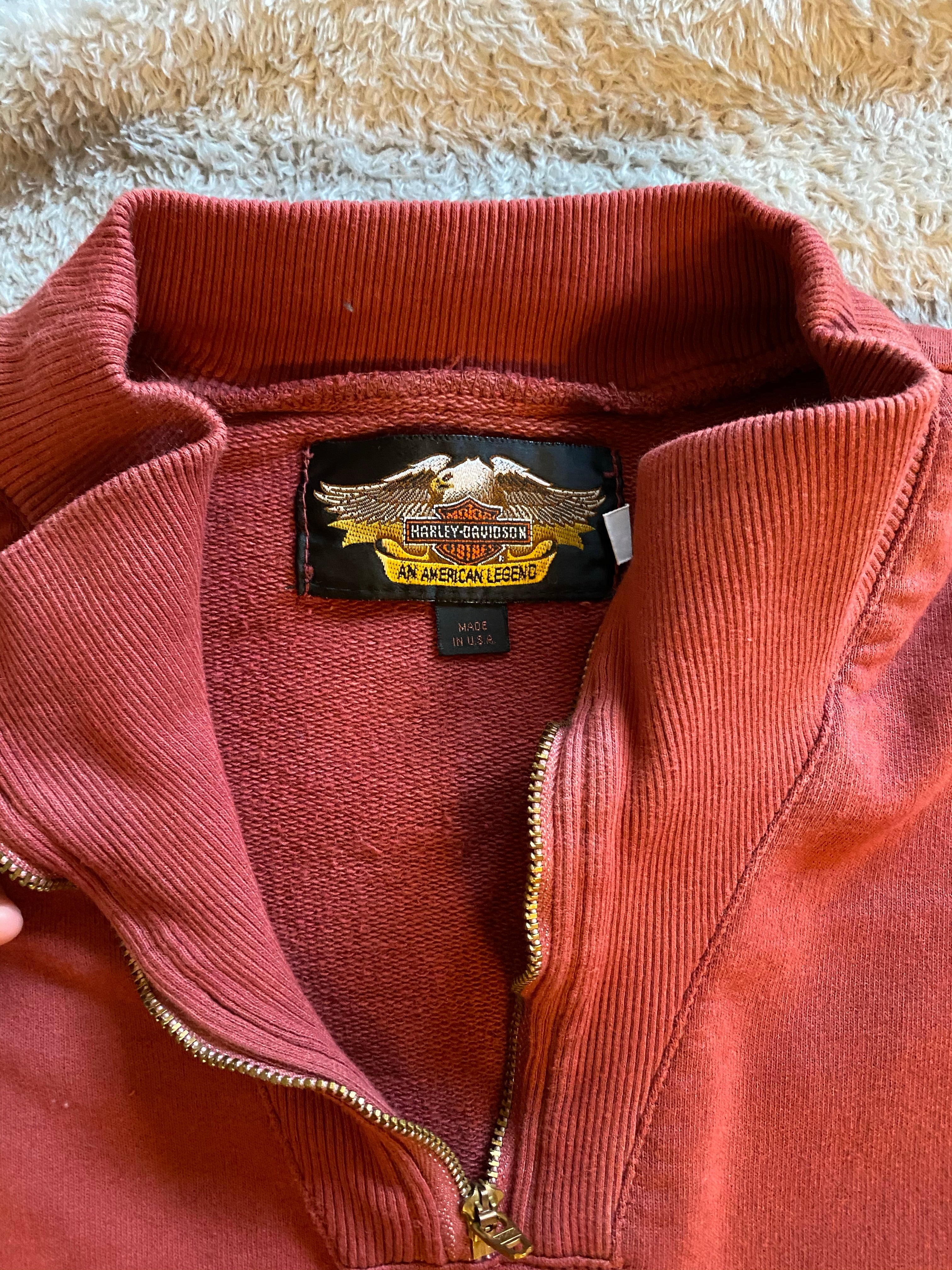 Harley Davidson Quarter Zip