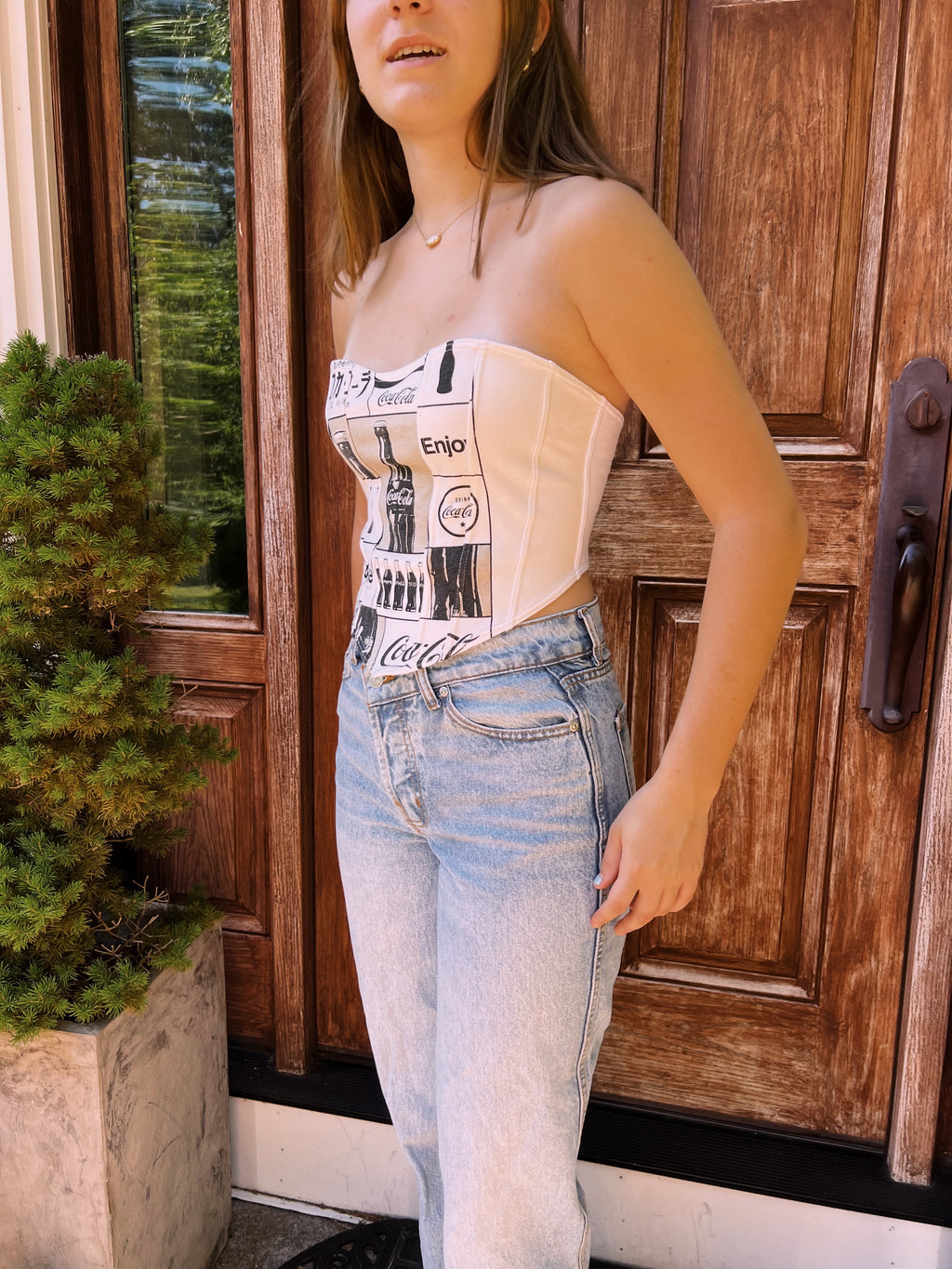 (M/L) Coca Cola Reworked Bustier