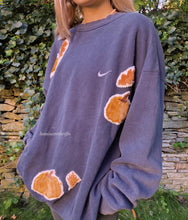Load image into Gallery viewer, (XL/XXL) Fall Leaves &amp; Pumpkin Reworked Crewneck
