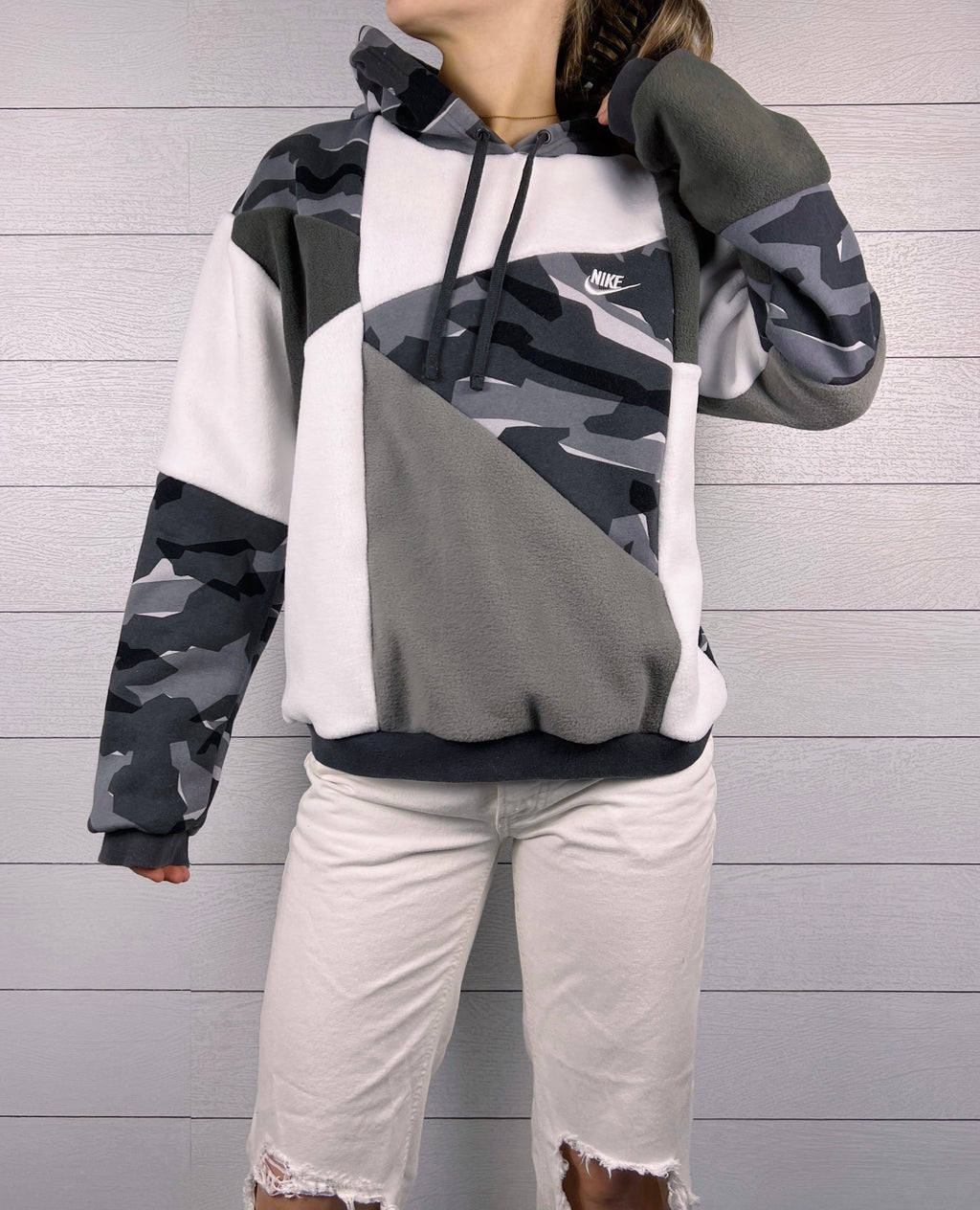 (M) Ash Camo 1/1 Hoodie