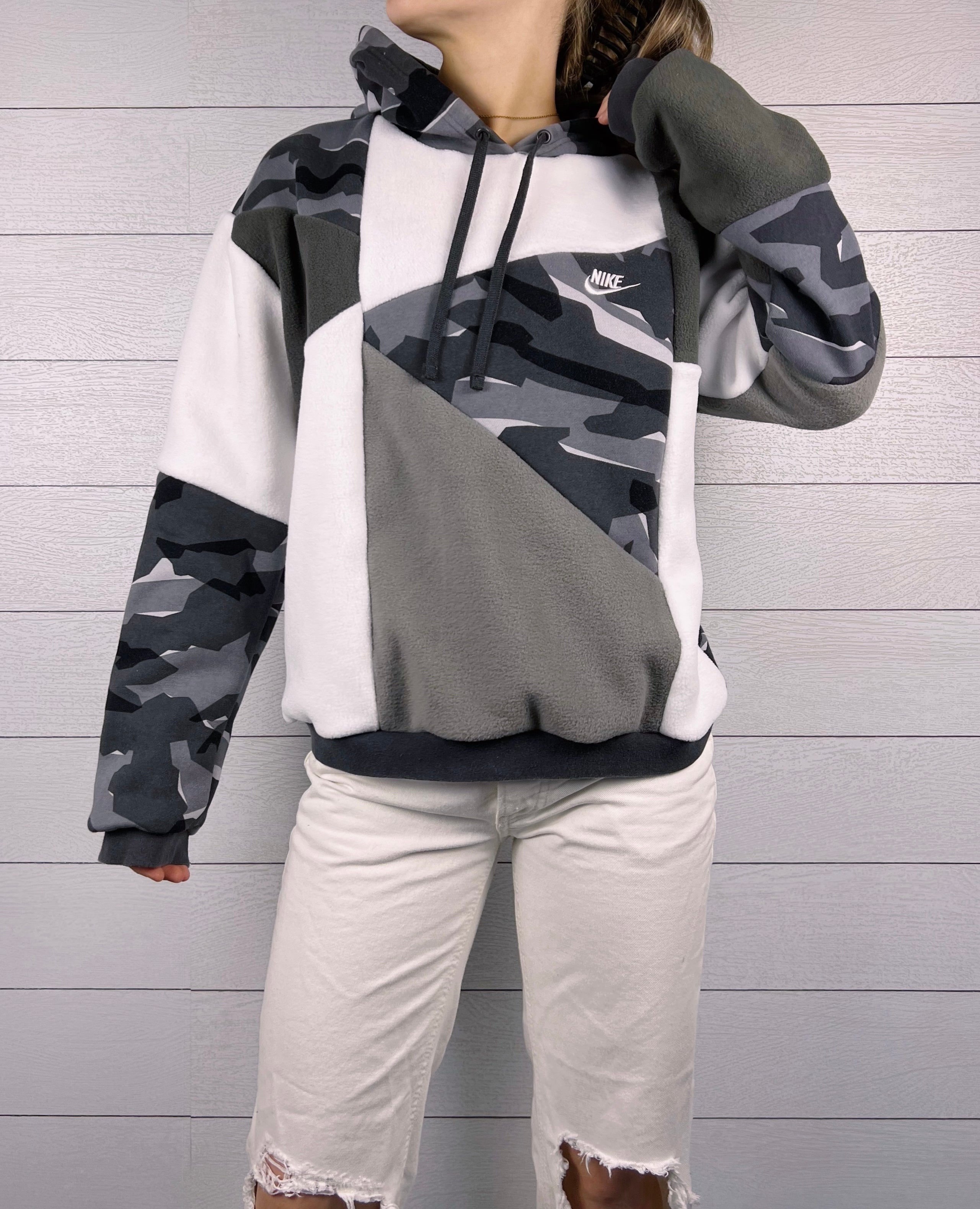 (M) Ash Camo 1/1 Hoodie