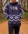 (L/XL) Aztec Sherpa Reworked Hoodie