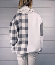 Load image into Gallery viewer, (L) Ash Flannel 1/1 Hoodie
