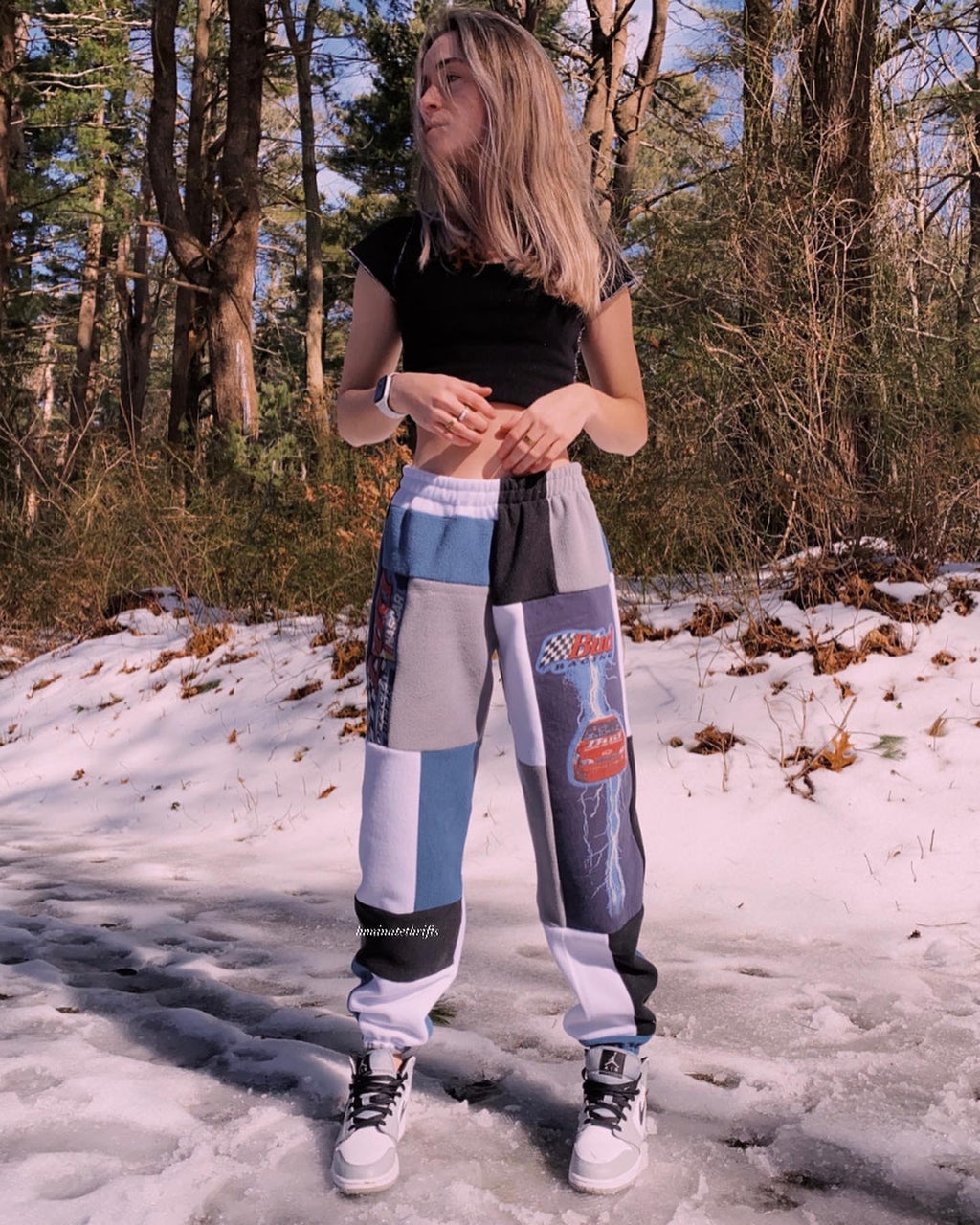 (S/M) Vintage Budlight Racing Joggers