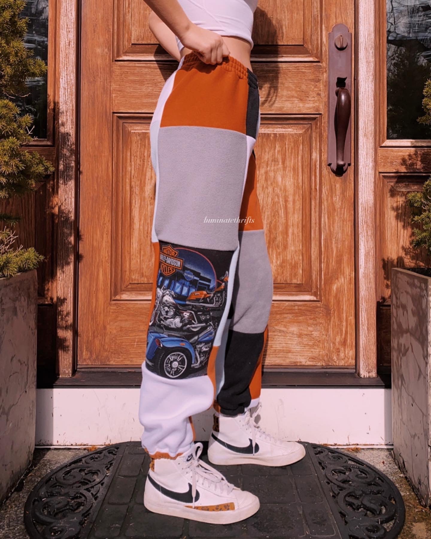 (M/L) Faster Than You Reworked Joggers
