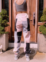 Load image into Gallery viewer, (XS-M) Rose Diamond Reworked Joggers *has pockets*
