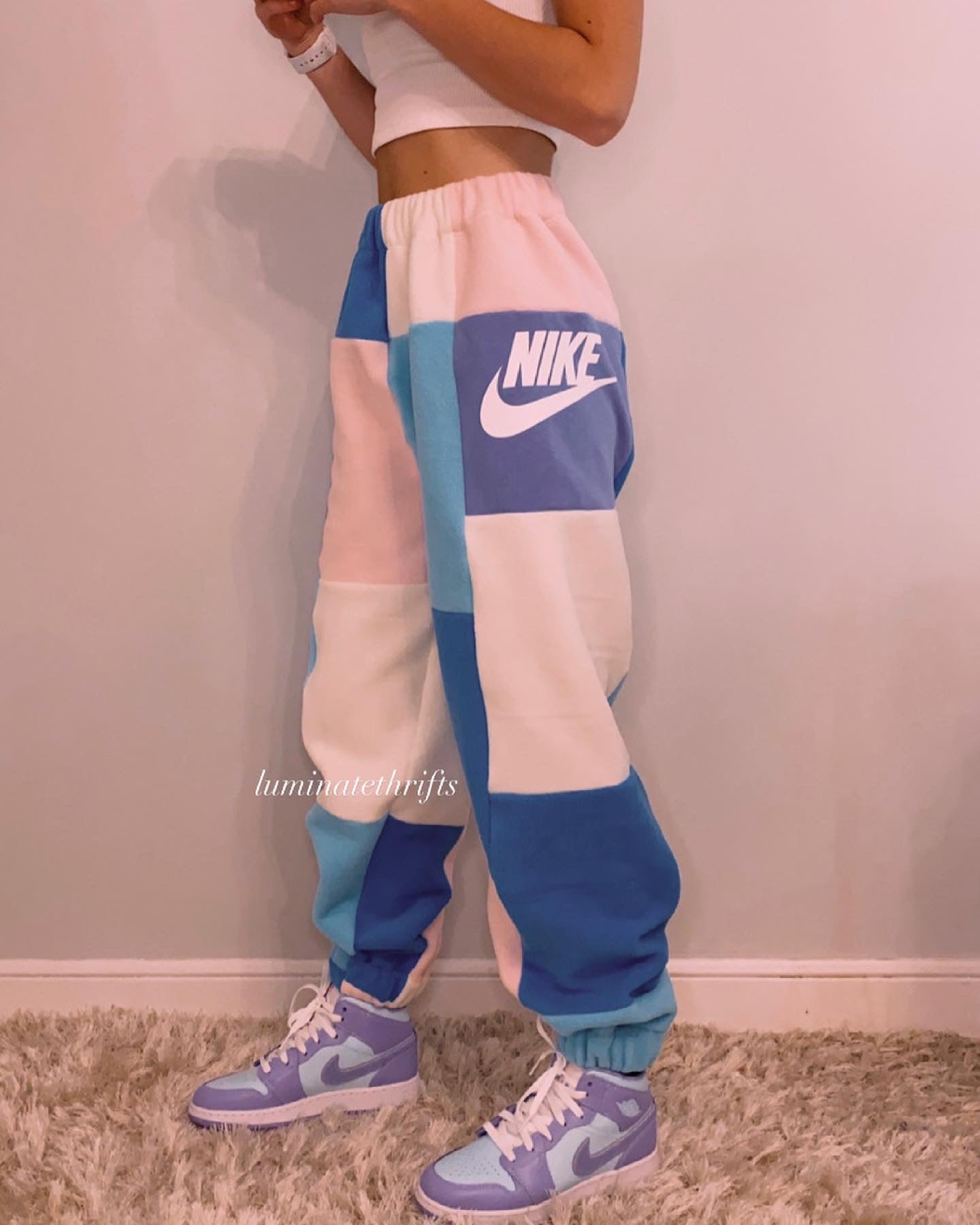 (S-M) Cotton Candy Reworked Joggers