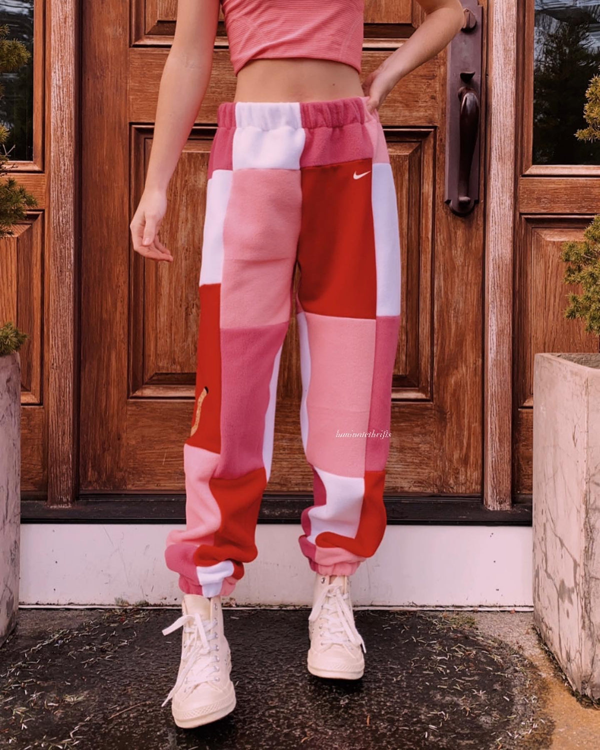 (M/L) Love Cheetah Reworked Joggers