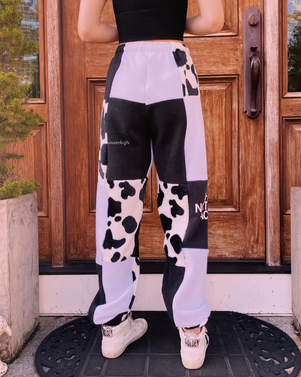 (XS-M) Diamond Cow Reworked Joggers