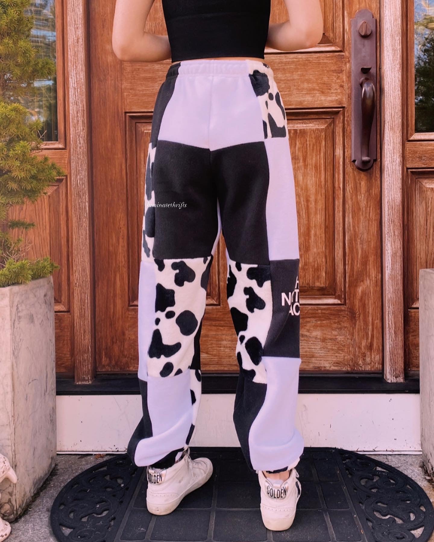 (XS-M) Diamond Cow Reworked Joggers