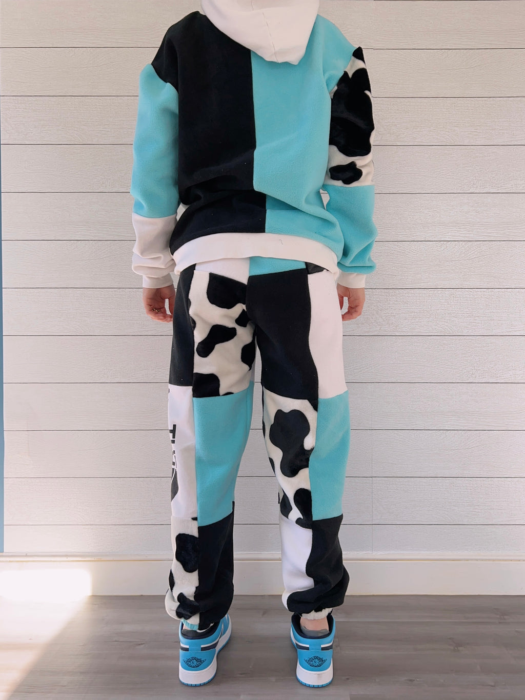 Teal Cow 1/1 Hoodie & Joggers