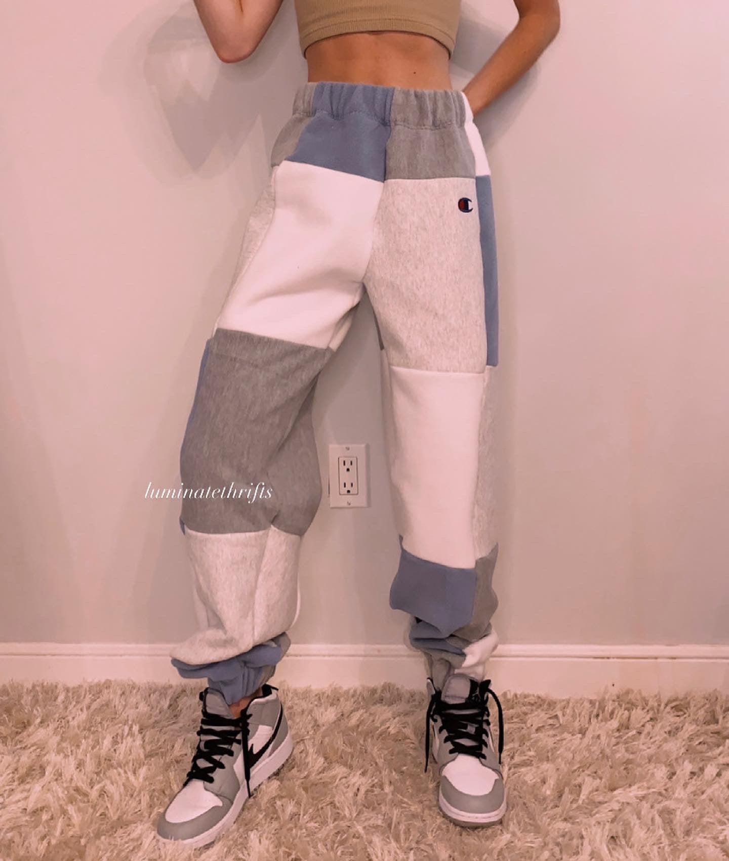 (M-XL) Rain Cloud Reworked Joggers