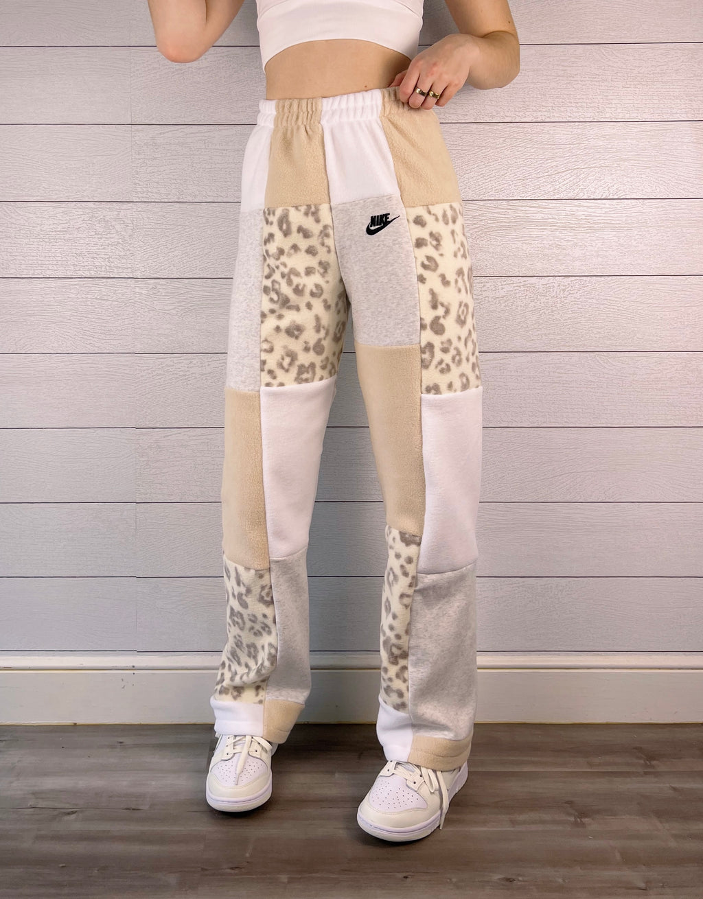 (XS/S) Neutral Leopard 1/1 Sweatpants