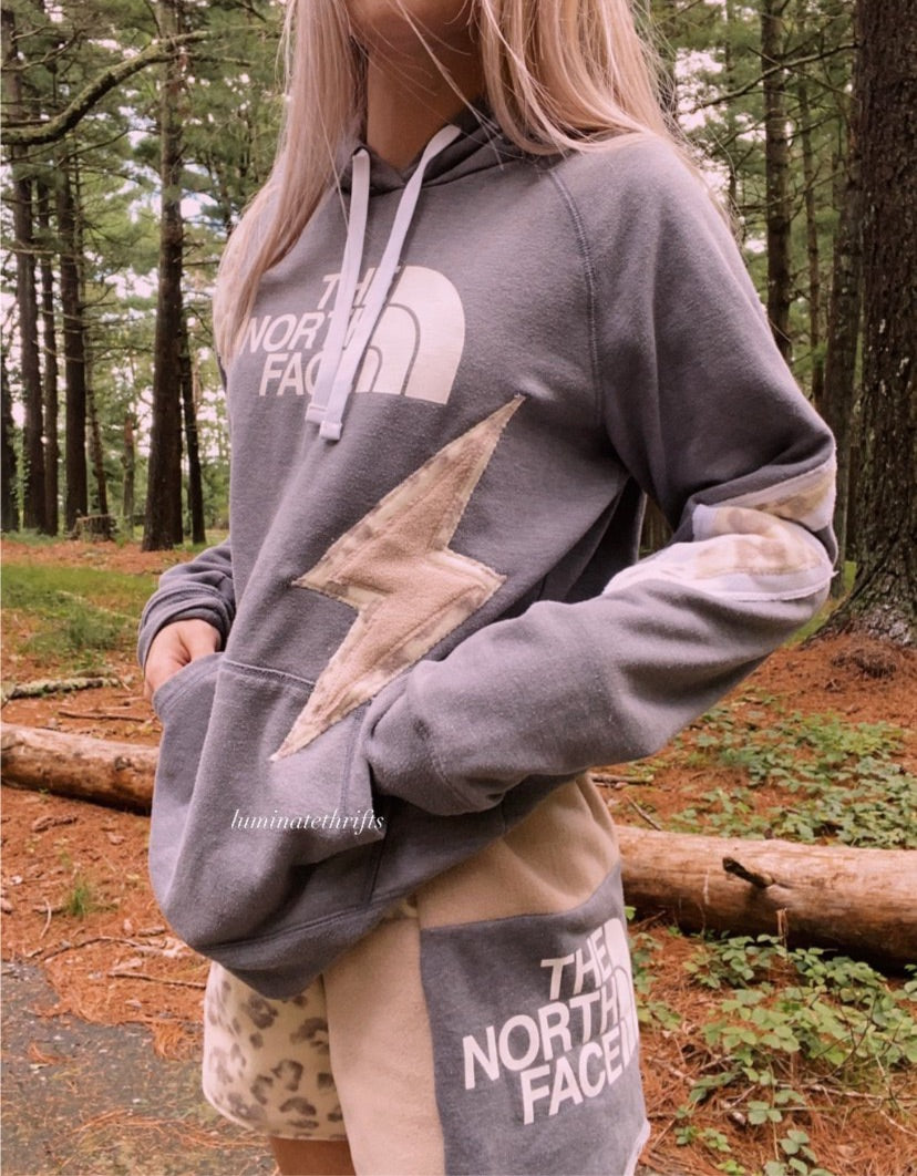 (M) Lightening Leopard Reworked Hoodie