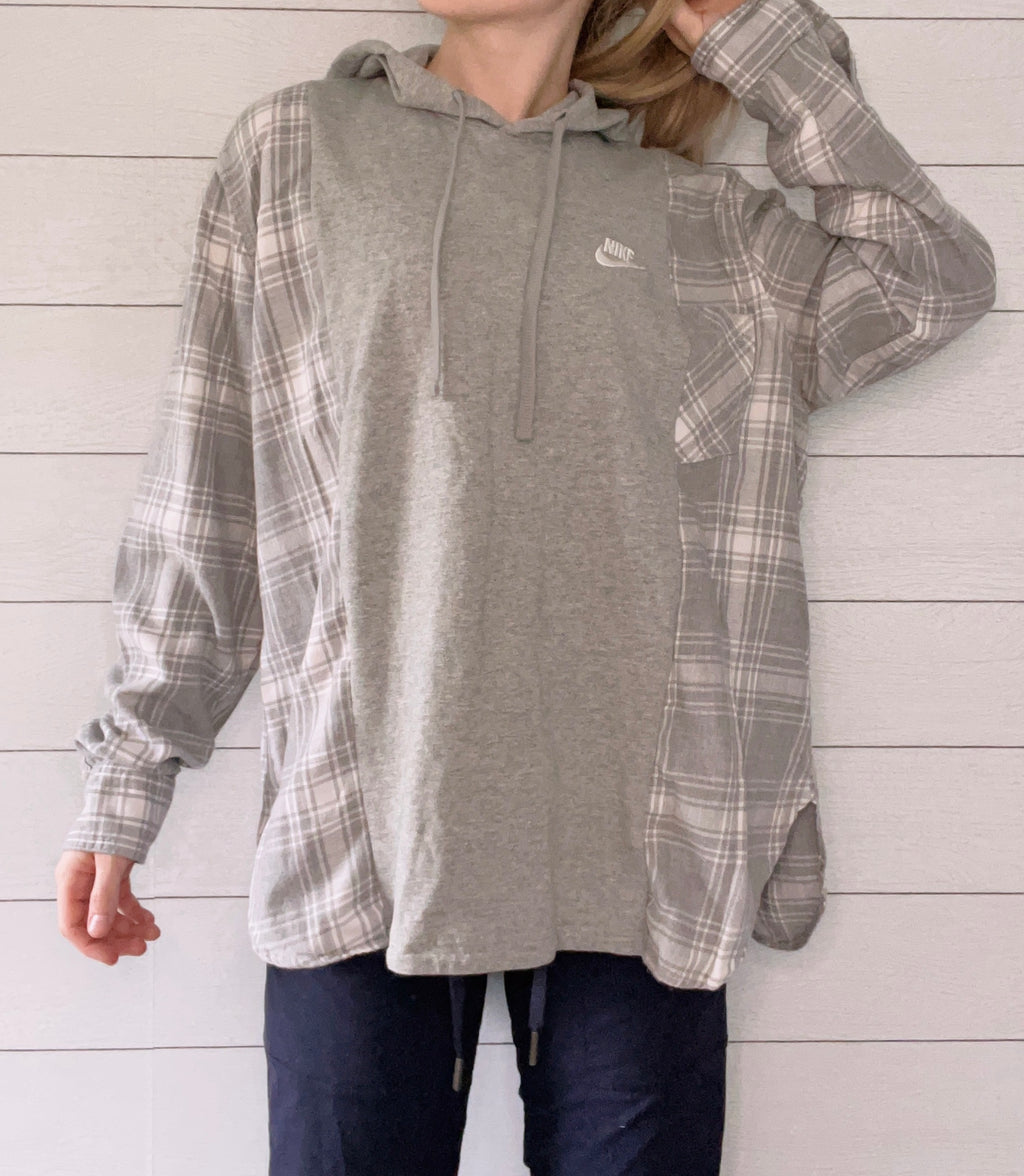 (L/XL) Ash Flannel 1/1 Top