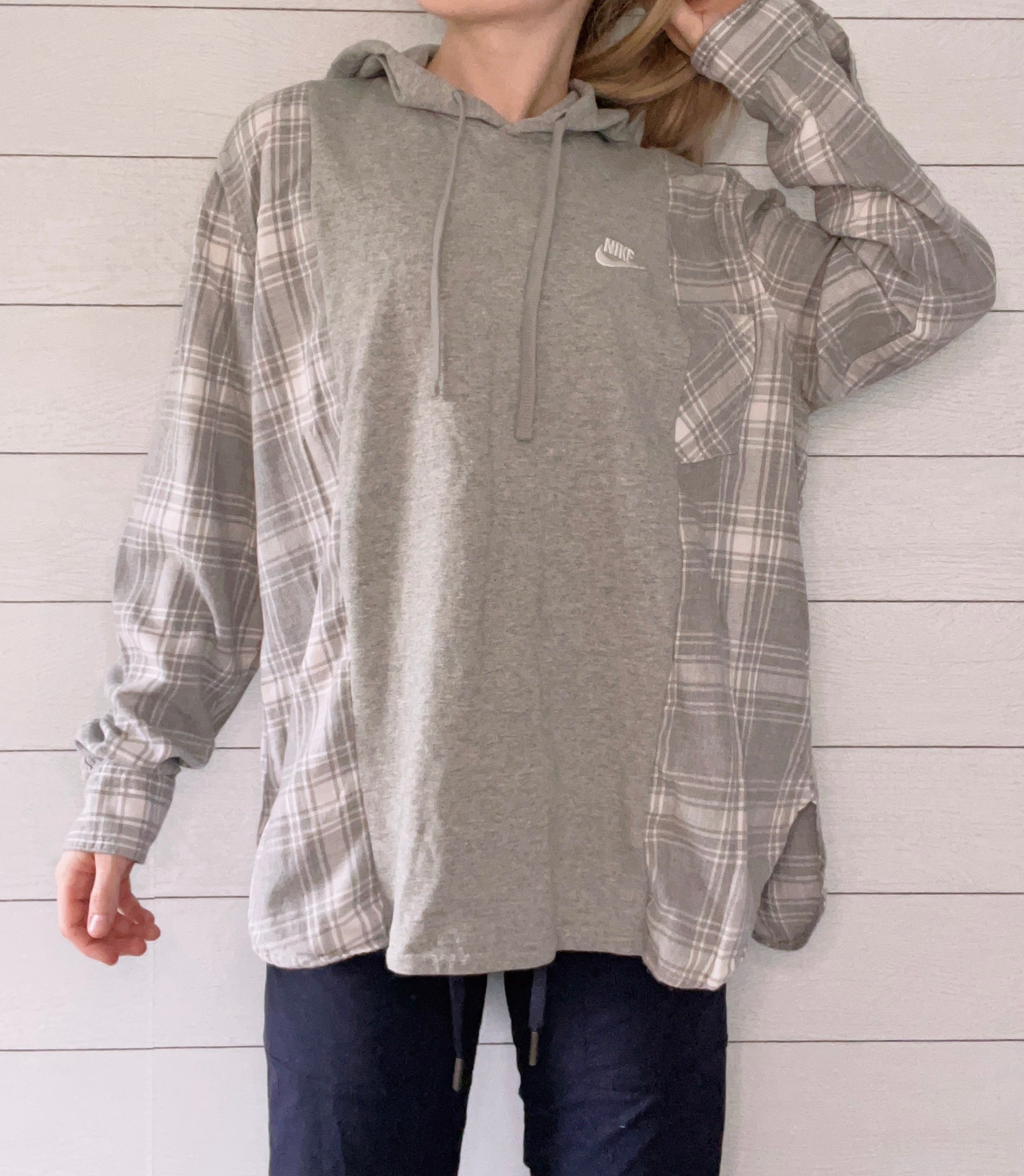 (L/XL) Ash Flannel 1/1 Top