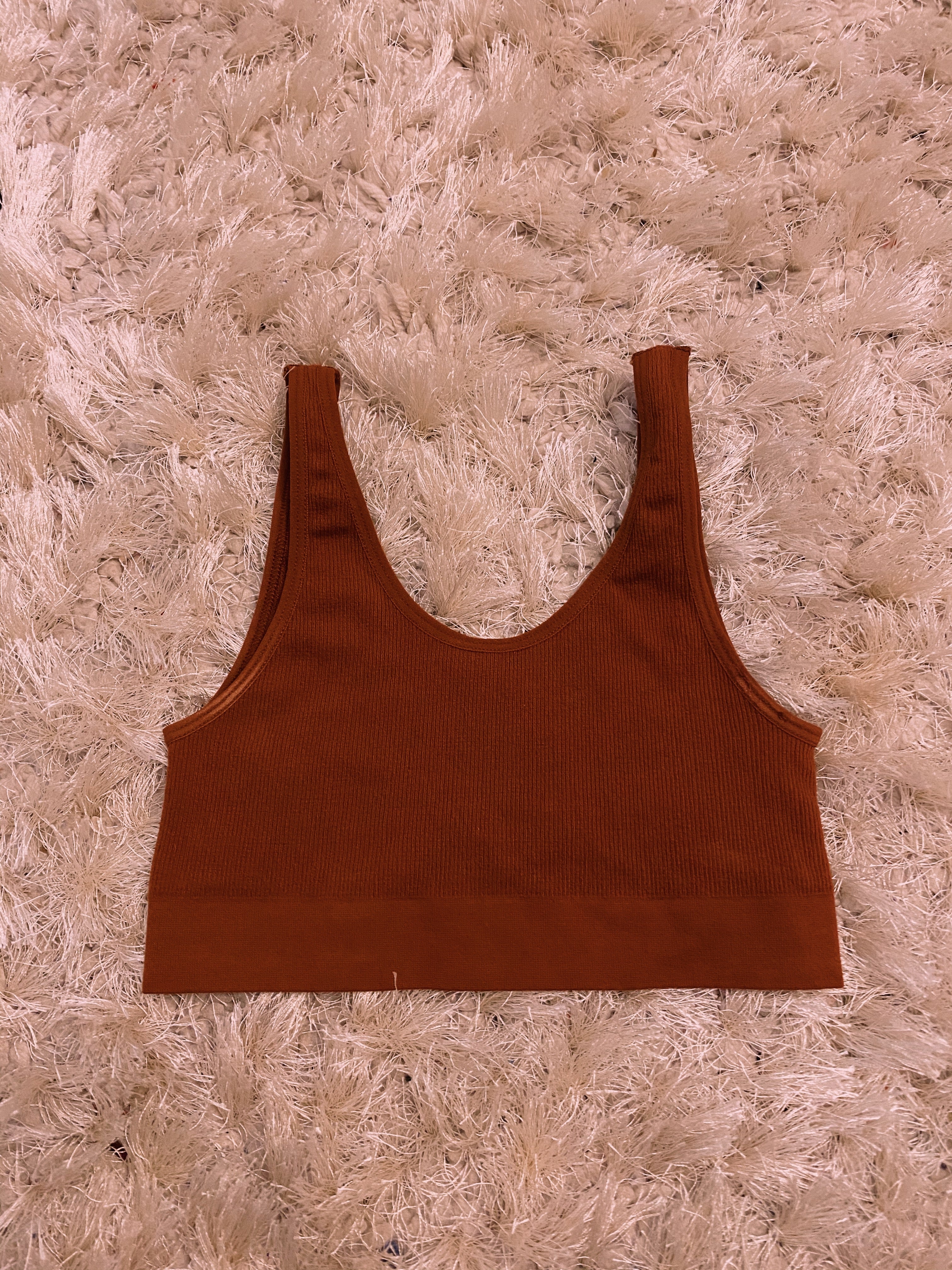 Rust Orange Urban Outfitters Bralette