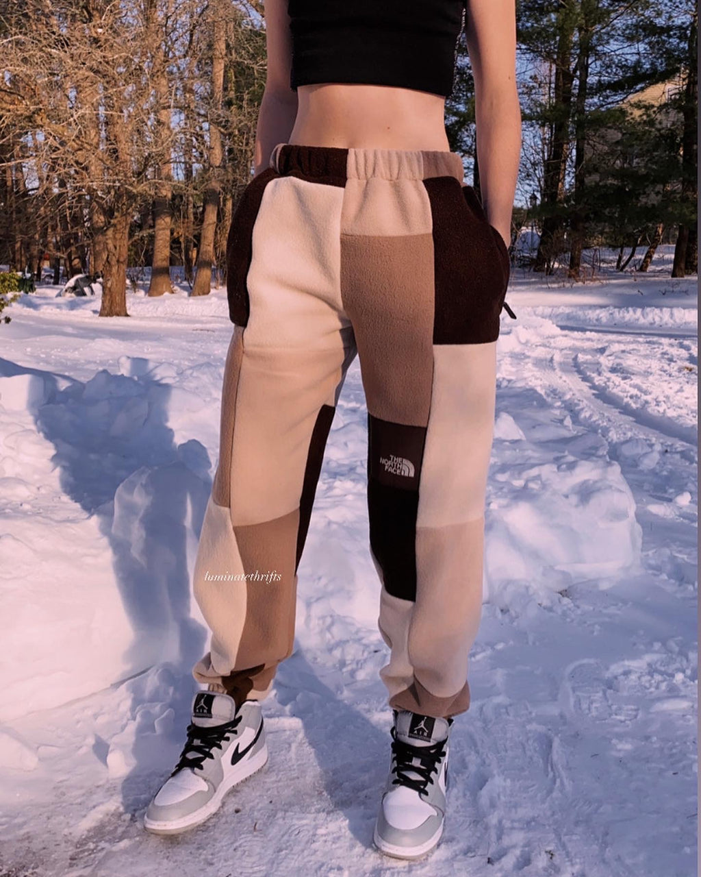 (S/M) Hot Chocolate Reworked Joggers