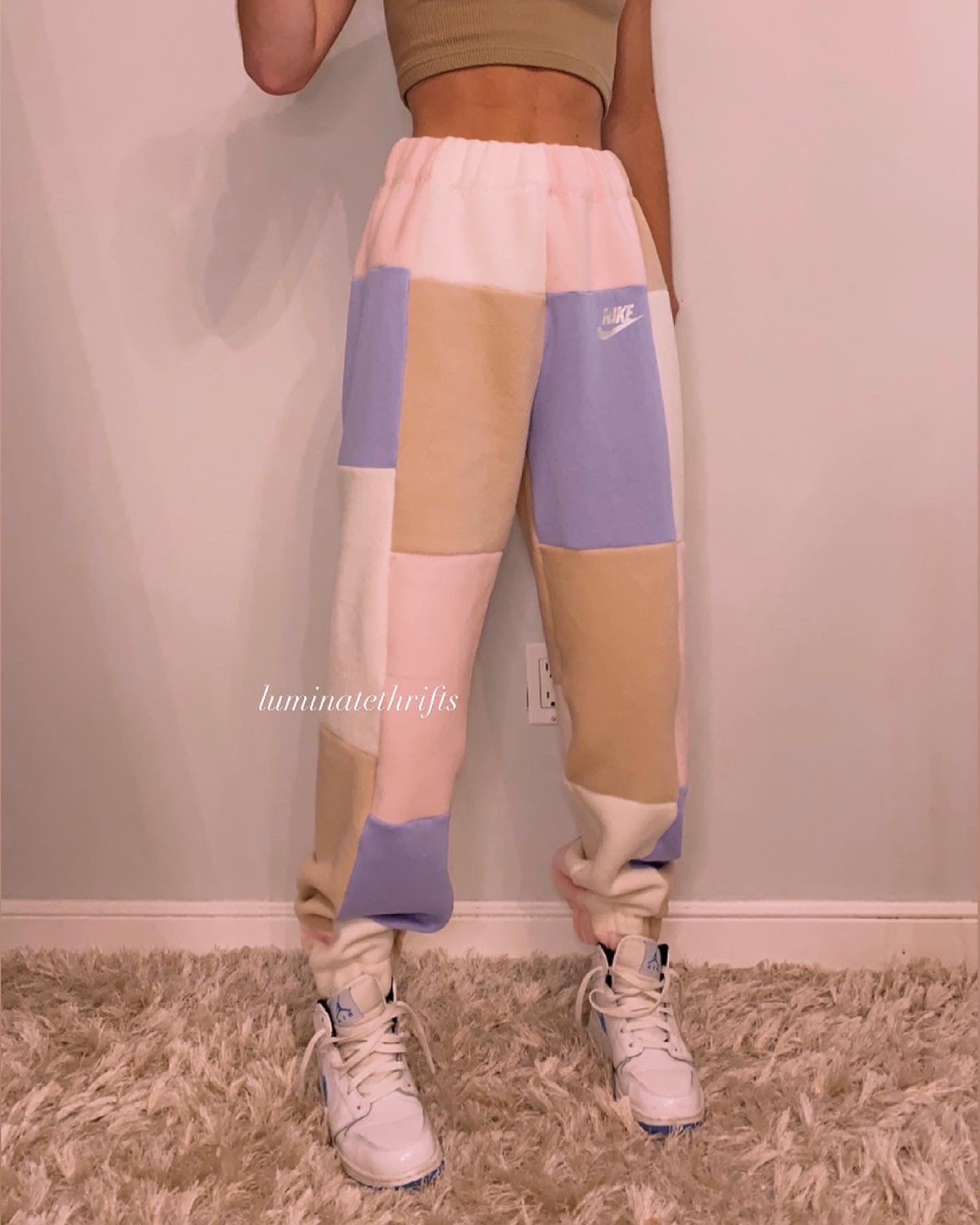 (S-M) Icecream Reworked Joggers