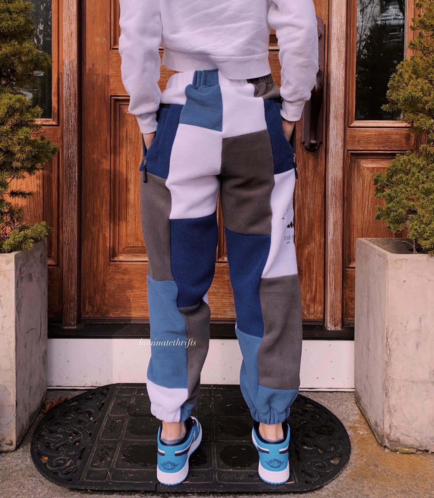 (XS/S) Rain Cloud Reworked Joggers *special edition*