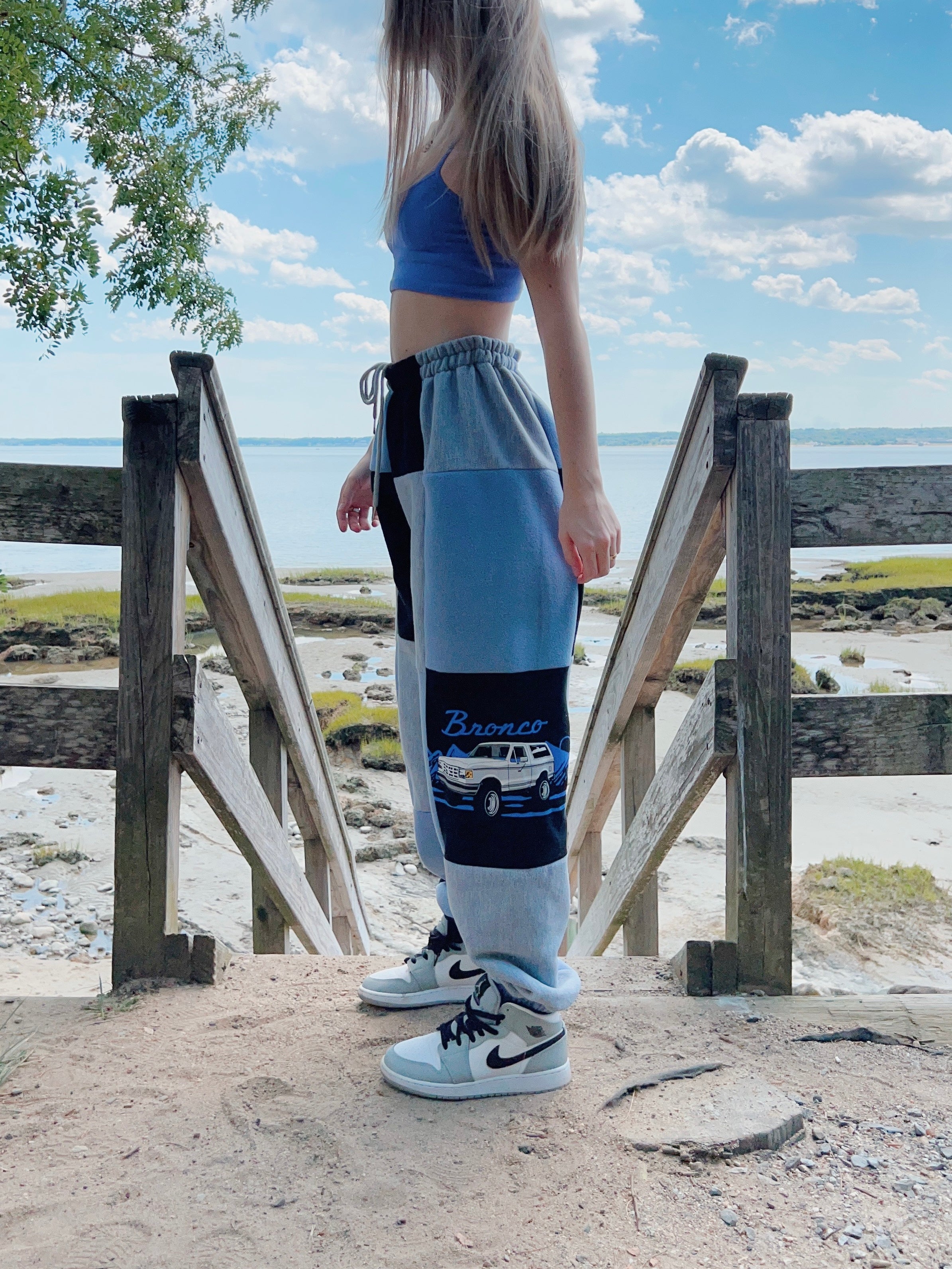 (M/L) Bronco Reworked Joggers