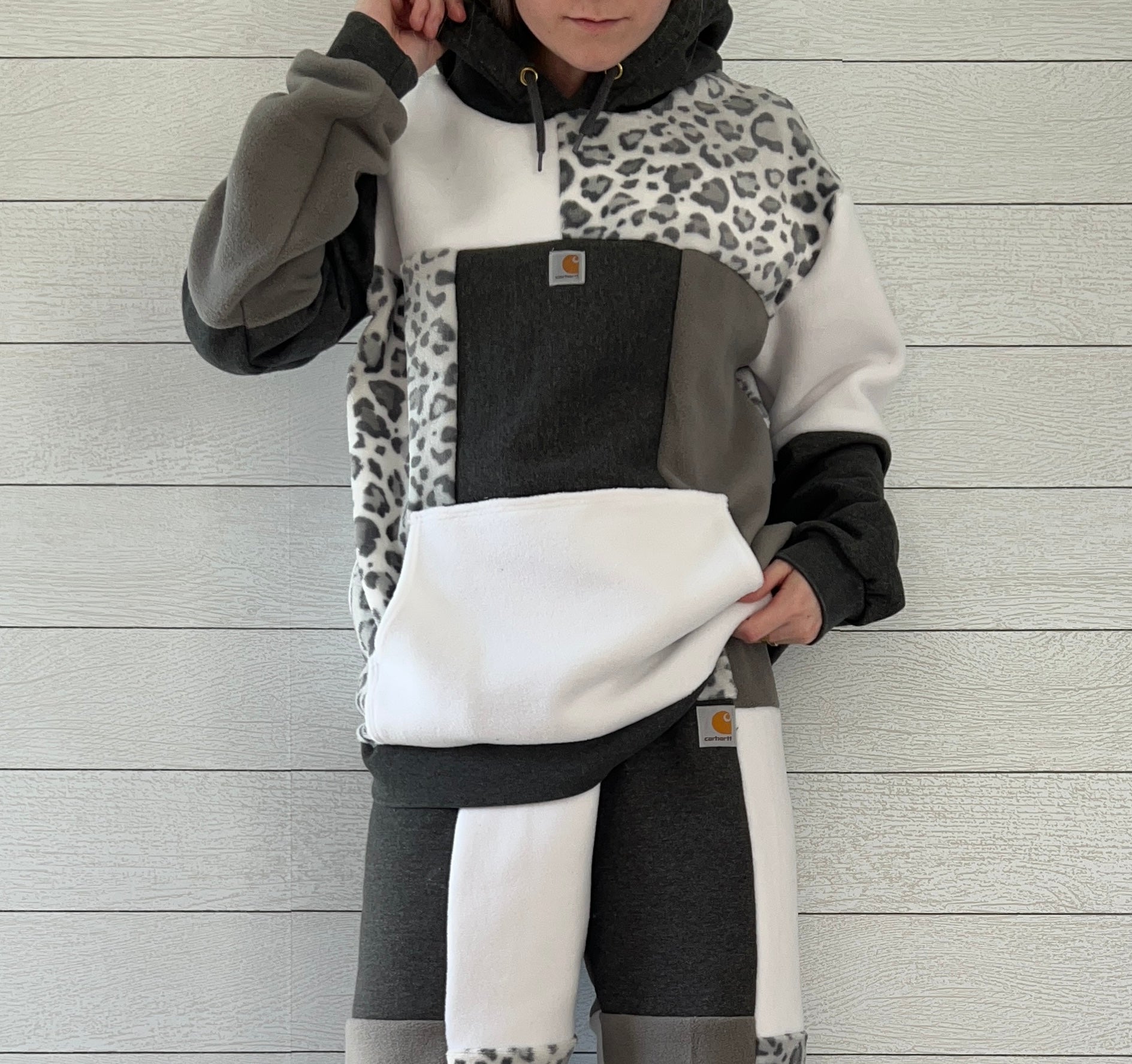 Snow Leopard 1/1 Joggers & Hoodie