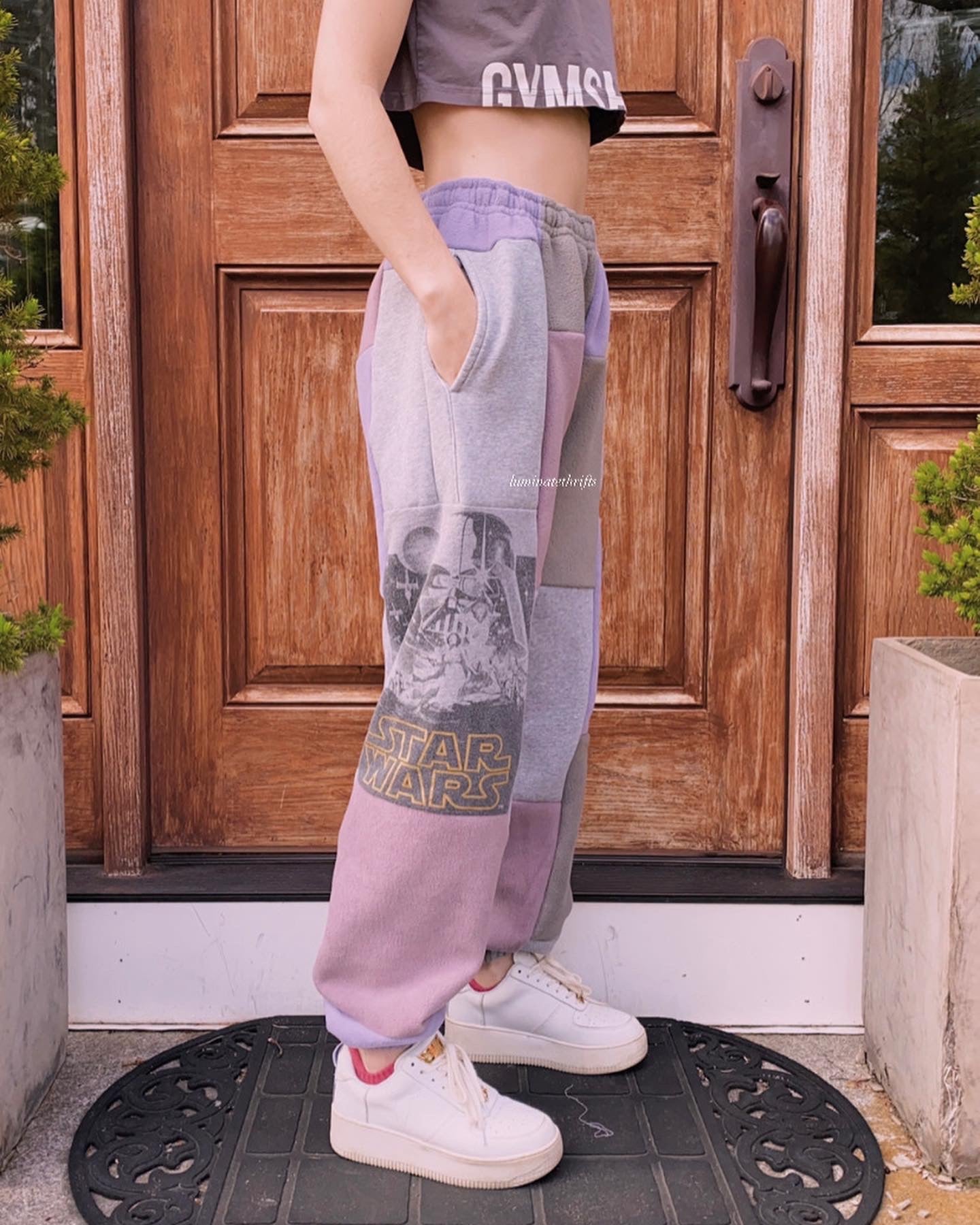 (M/L) Princess Leia Reworked Joggers