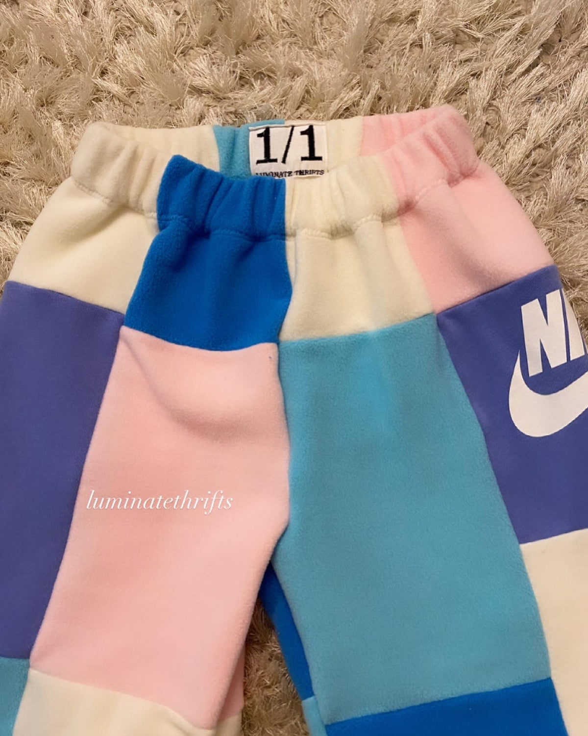 (S-M) Cotton Candy Reworked Joggers