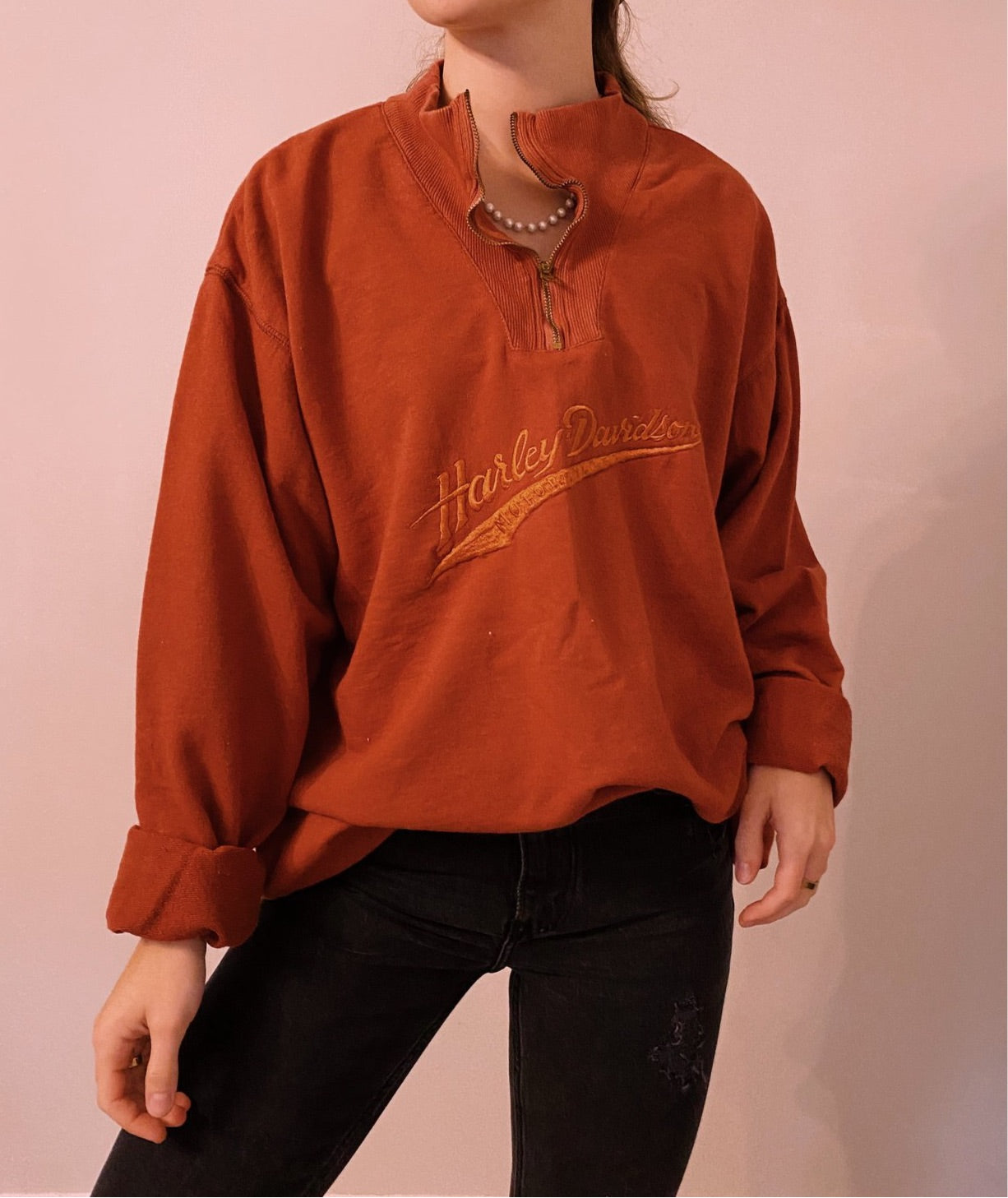 Harley Davidson Quarter Zip