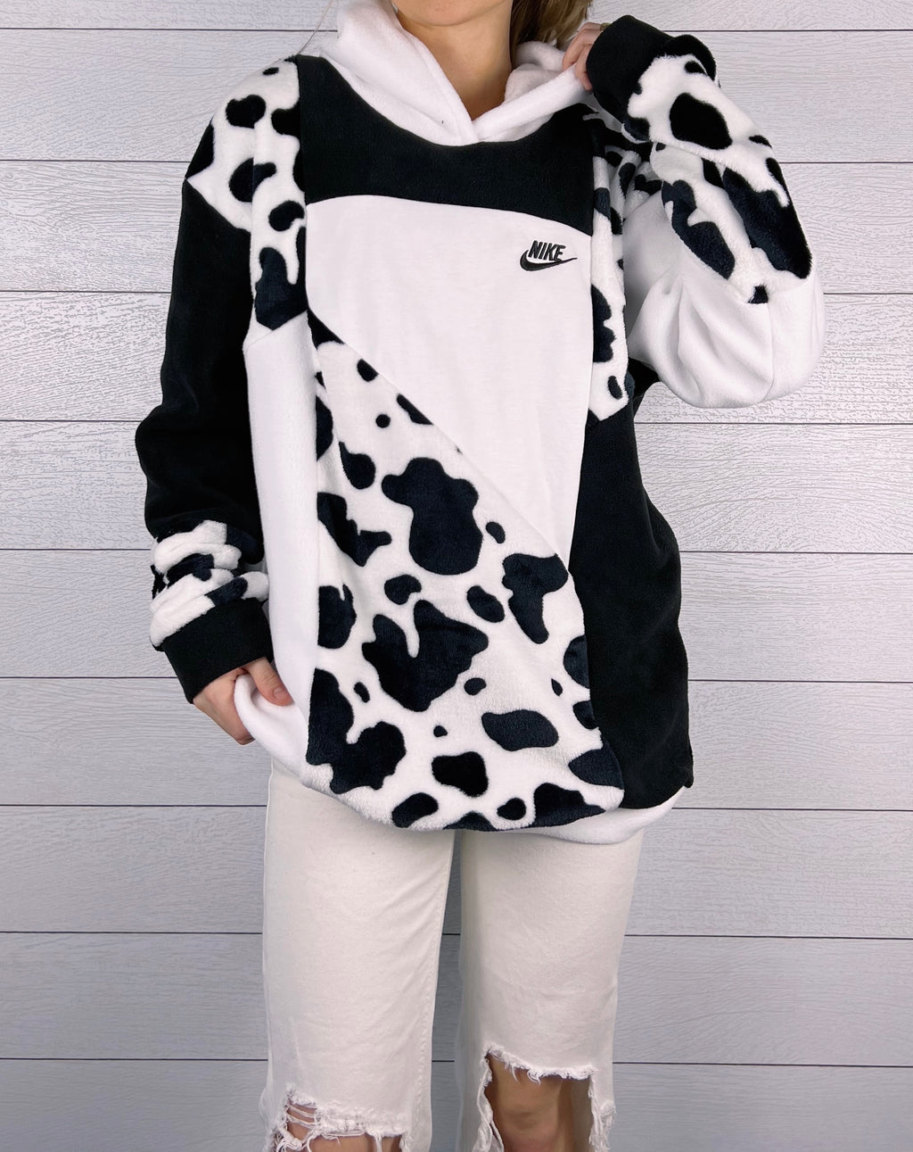 (L) Diamond Cow 1/1 Hoodie