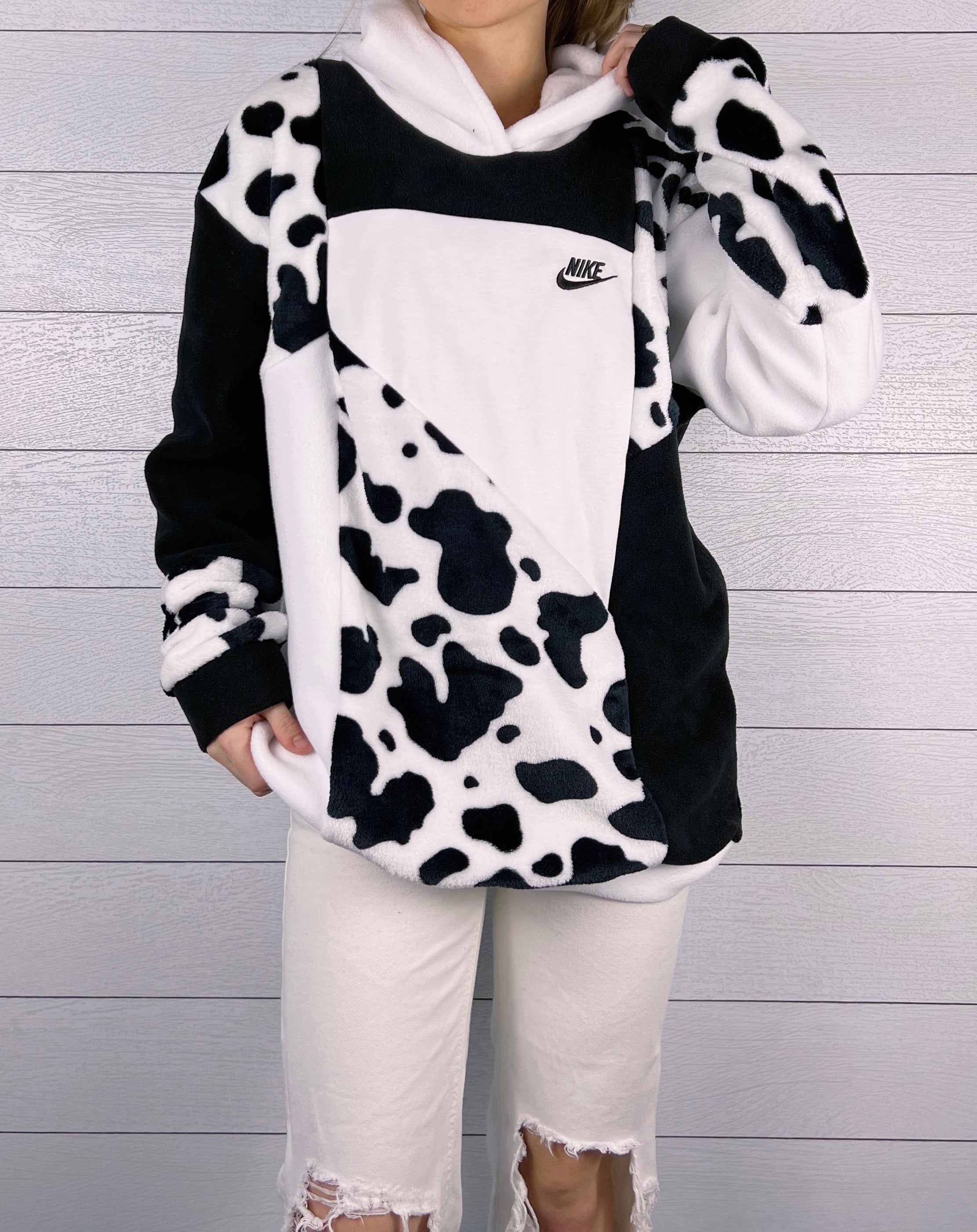 (L) Diamond Cow 1/1 Hoodie