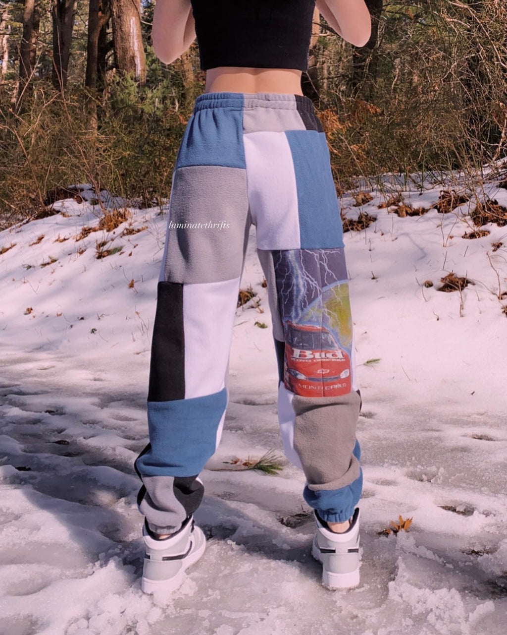 (S/M) Vintage Budlight Racing Joggers