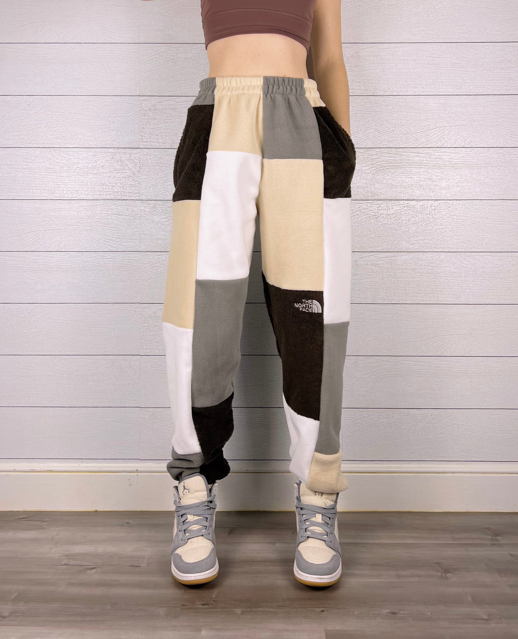 (S/M) Rustic Ash 1/1 Joggers +zipper pockets