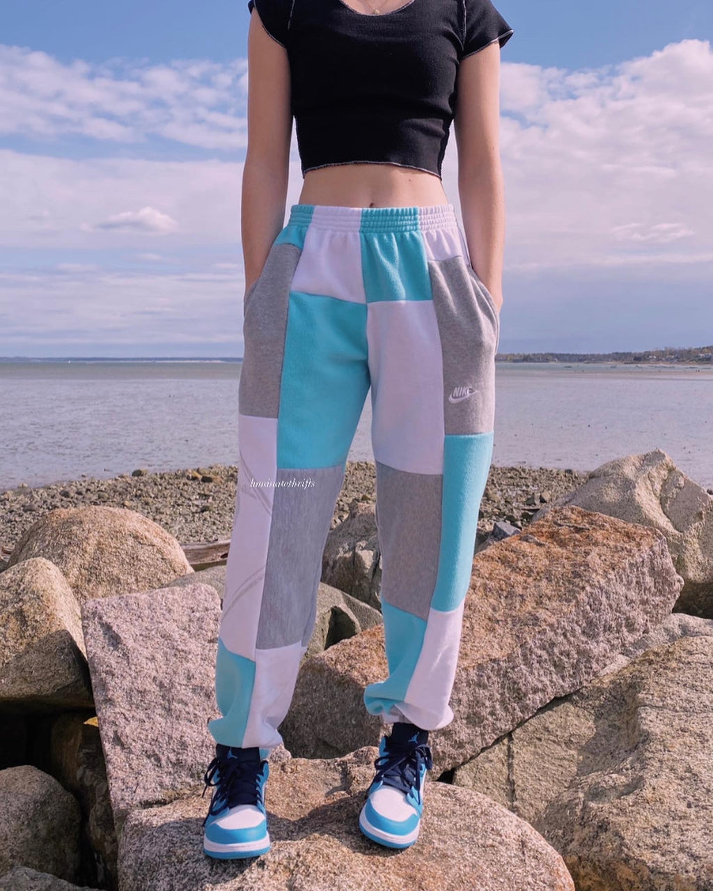 (S/M) Laguna Surf Reworked Joggers