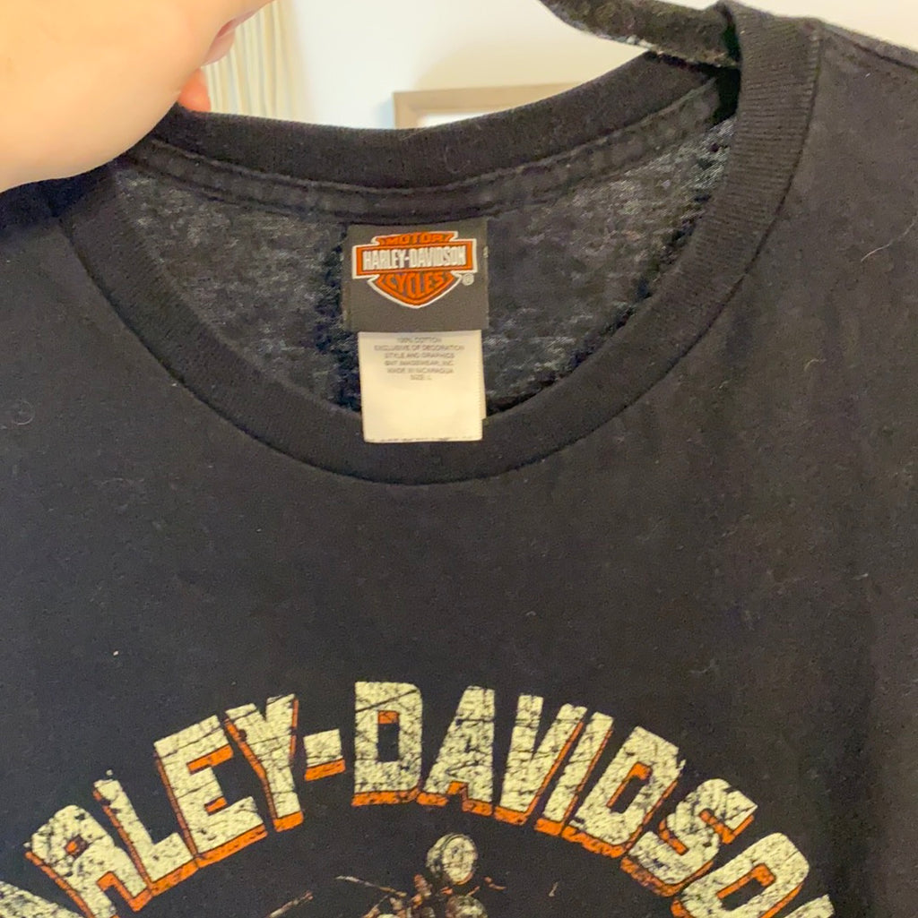 (L) Harley X Flannel Reworked Shirt