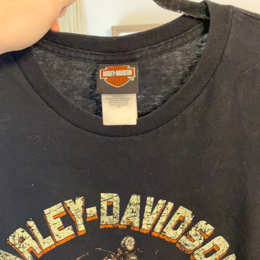 (L) Harley X Flannel Reworked Shirt