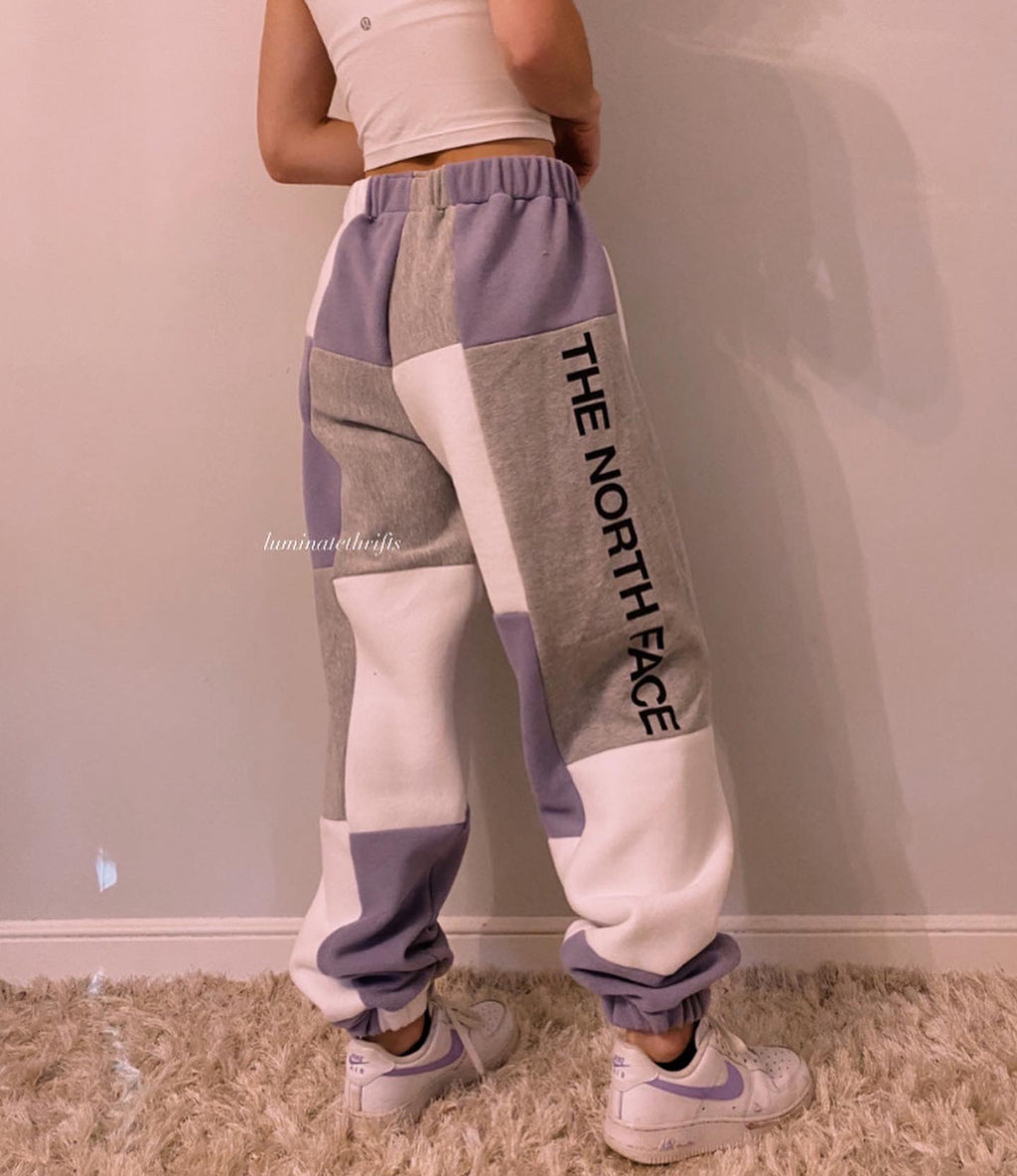 (M/L) Purple Cloud Reworked Joggers