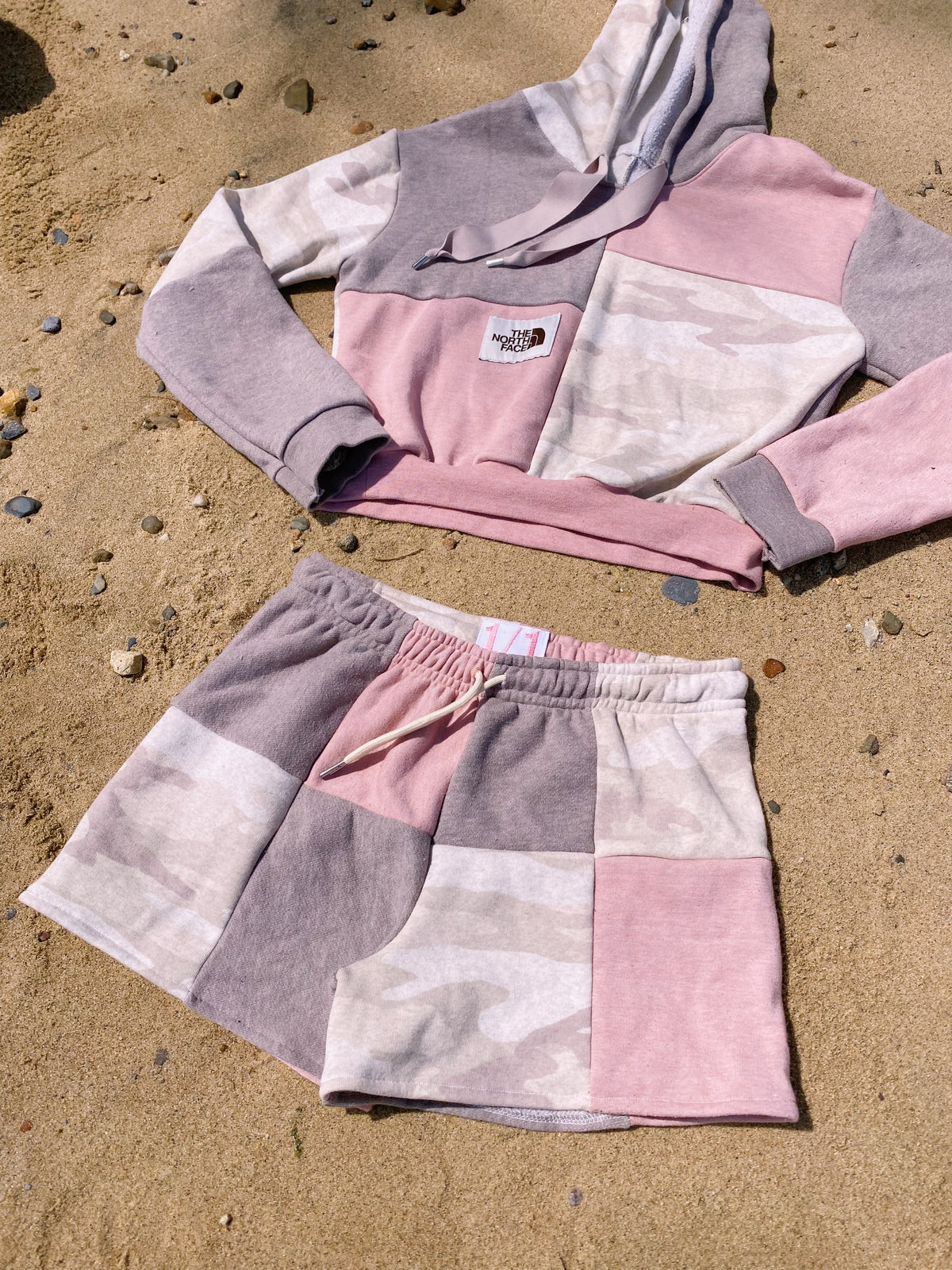 (M/L) Neutral Camo Reworked Matching Set