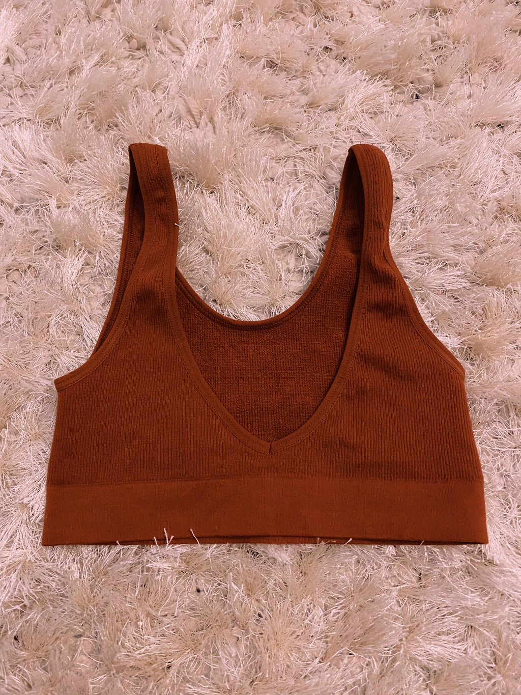 Rust Orange Urban Outfitters Bralette