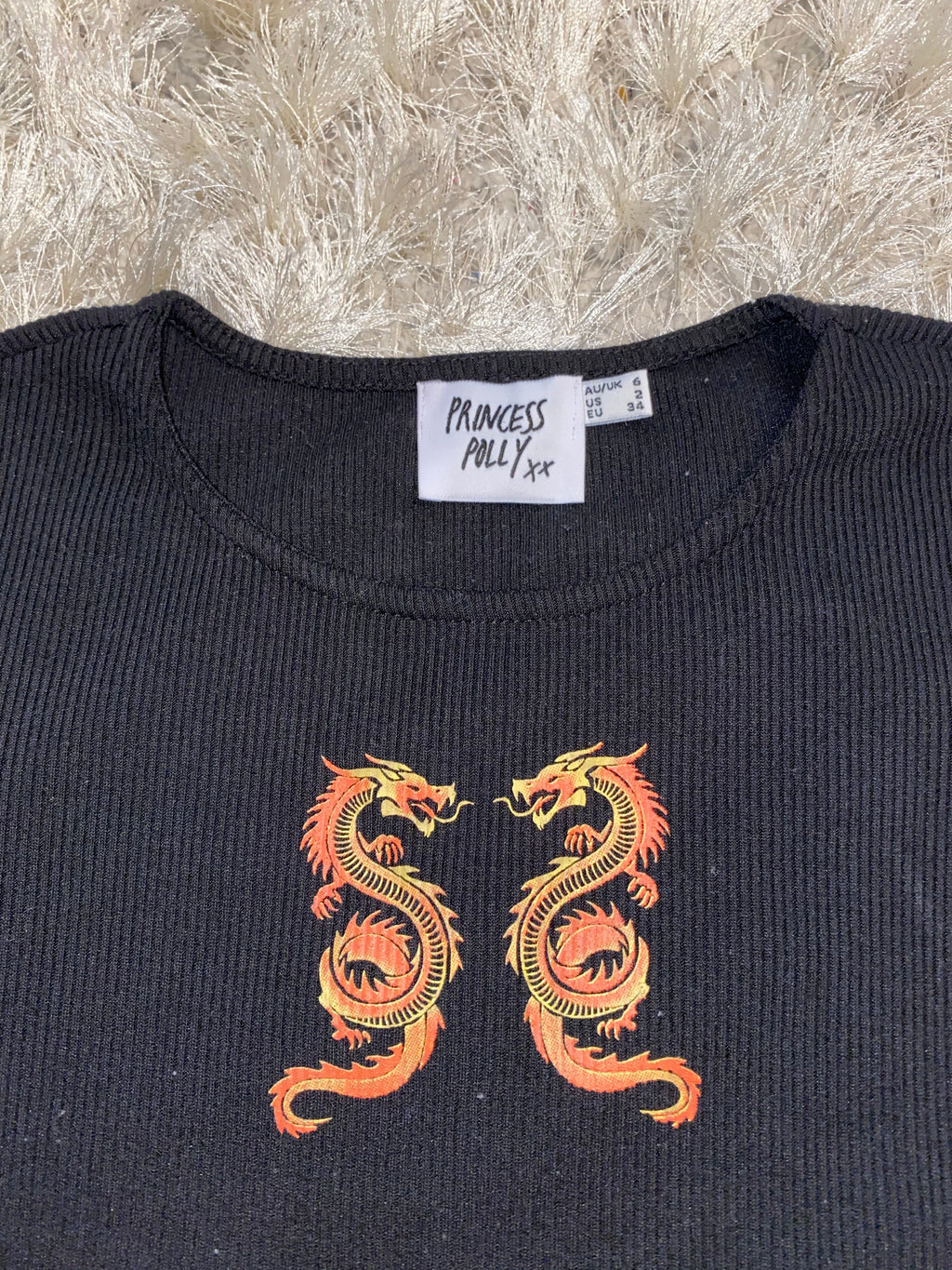 (XS-2) Princess Polly Dragon Tee