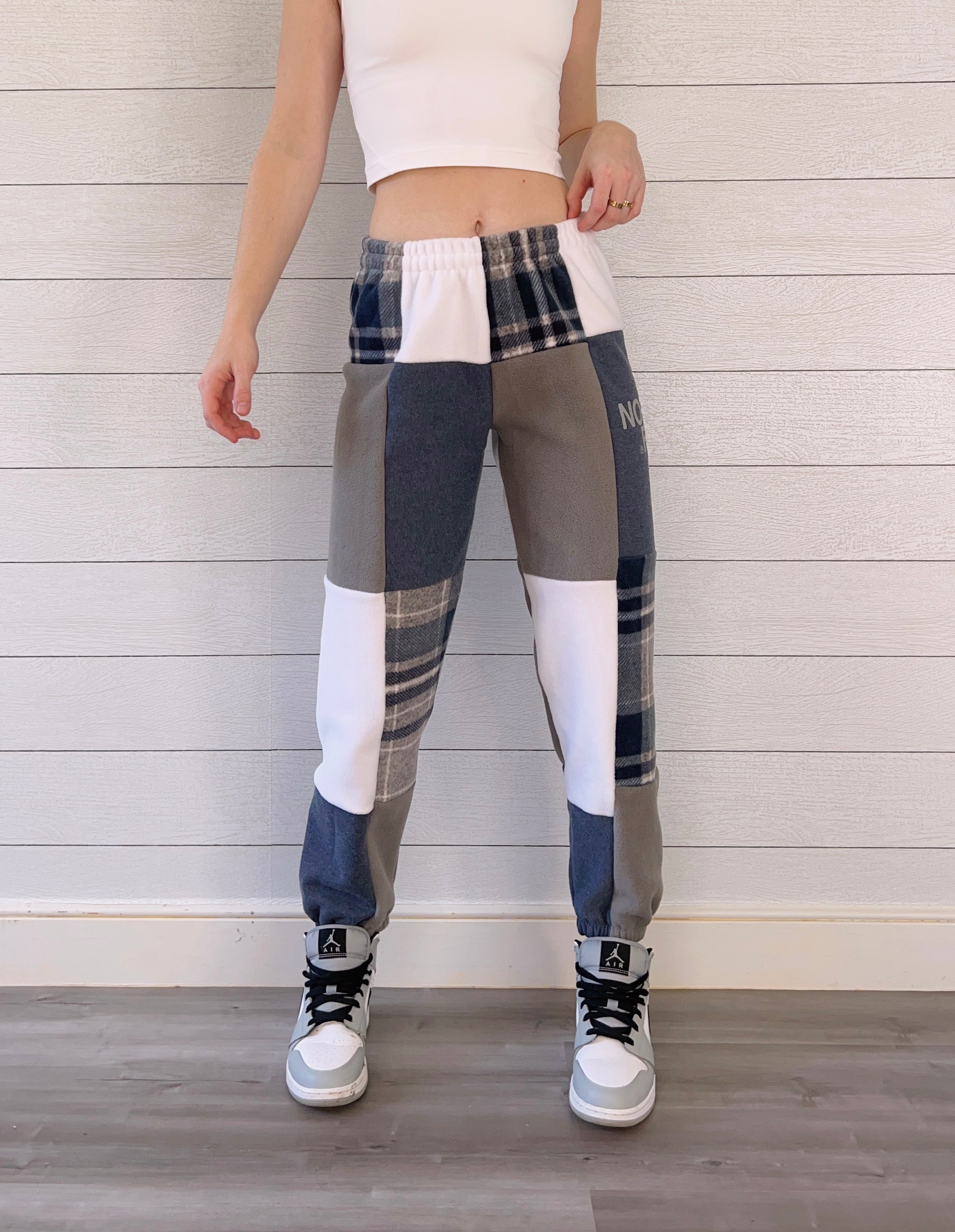 (XS/S) Raindrop Flannel 1/1 Joggers