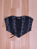 (S/M) Diamond Leopard Reworked Bustier